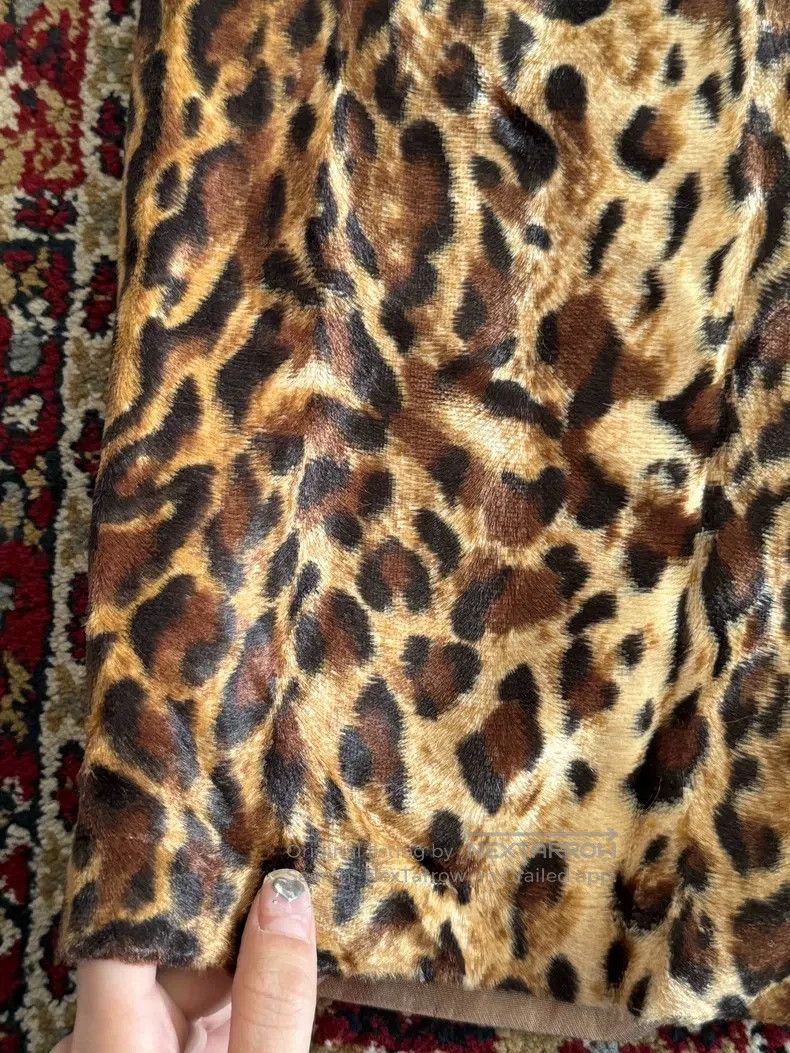 Junya Watanabe Junya Watanabe one-size-fits-all Leopard Print Patched Dres Size M / US 6-8 / IT 42-44 - 3 Thumbnail
