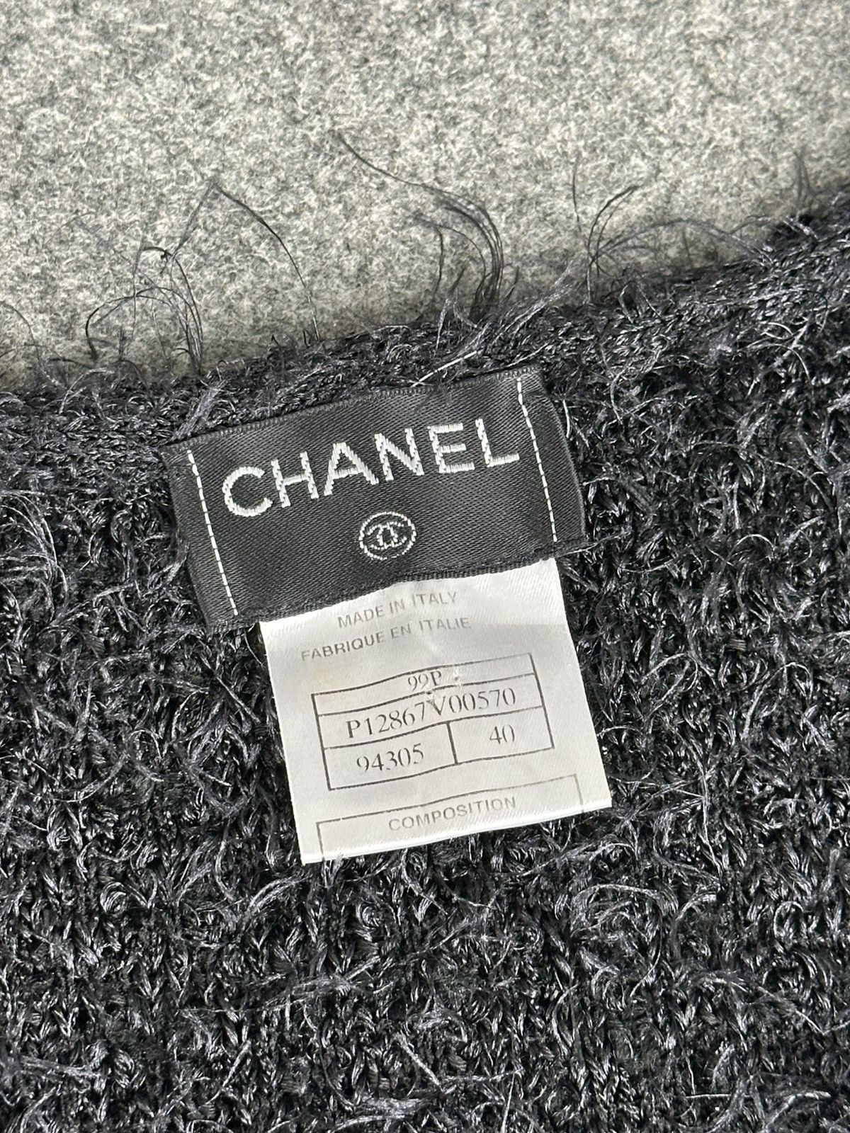 Chanel Chanel - Karl Lagerfeld S/S99 Glitter Camisole Knit Blouse Size S / US 4 / IT 40 - 10 Thumbnail