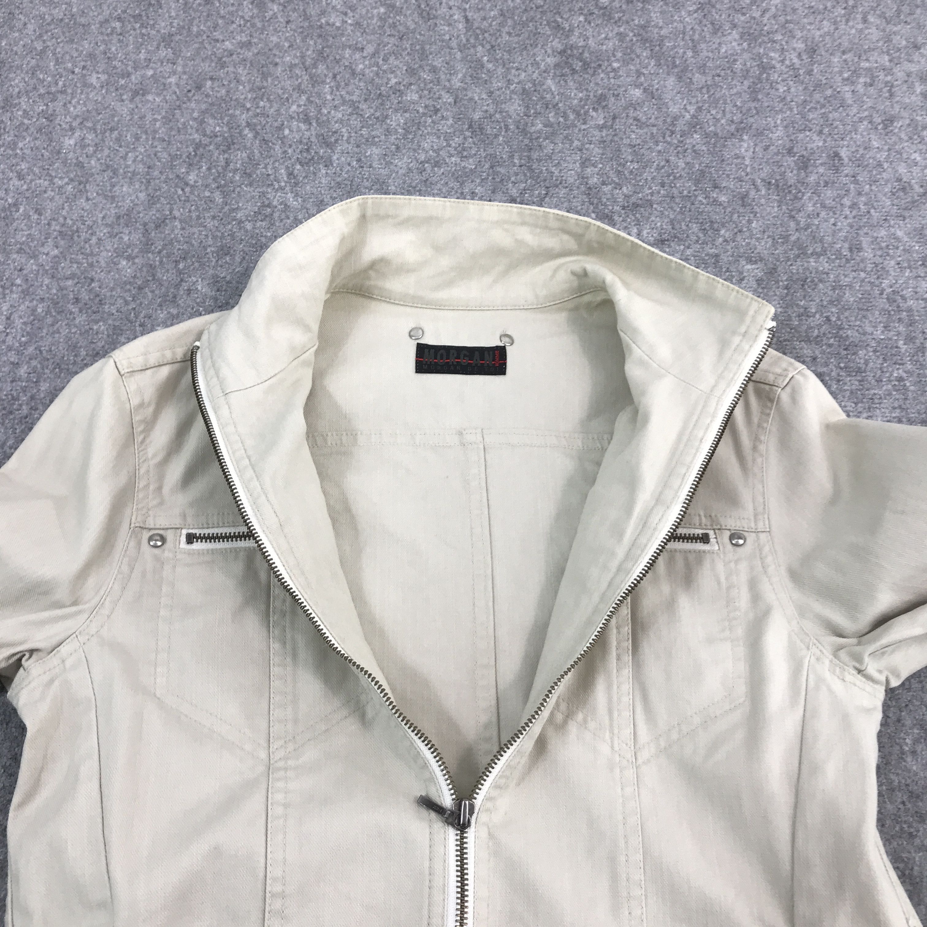 If Six Was Nine × Japanese Brand × Le Grande Bleu (L.G.B.) MORGAN JAPAN BRAND PUNK STYLE ZIPPER JACKET Size US L / EU 52-54 / 3 - 7 Thumbnail