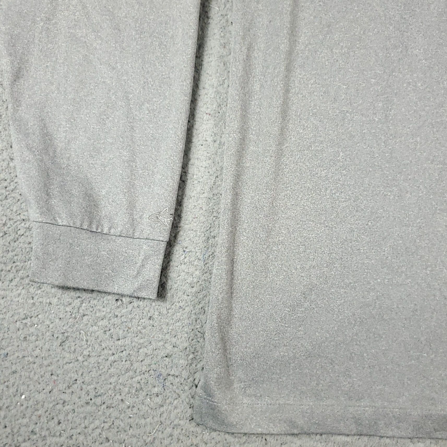 Vintage Greg Norman Polo Shirt Mens Size XL Gray Shark Casual Long Sleeve Blue Size US XL / EU 56 / 4 - 4 Thumbnail