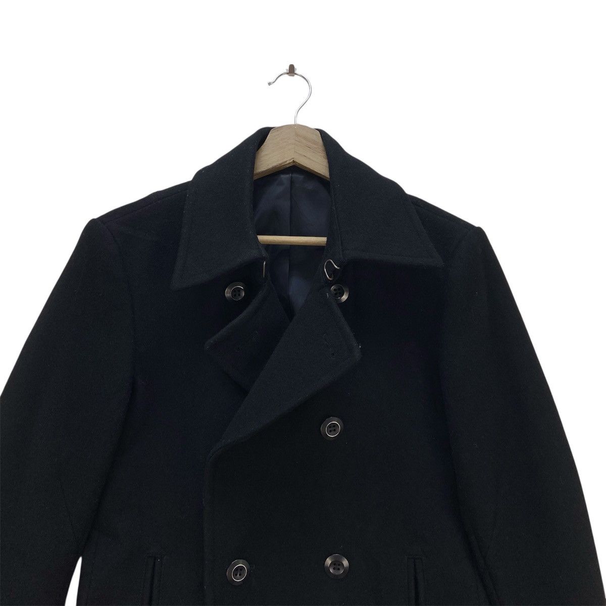 Attachment 🔥Attachment by Kazuyuki Kumagai Double Breast Wool Coat Size S / US 4 / IT 40 - 3 Thumbnail