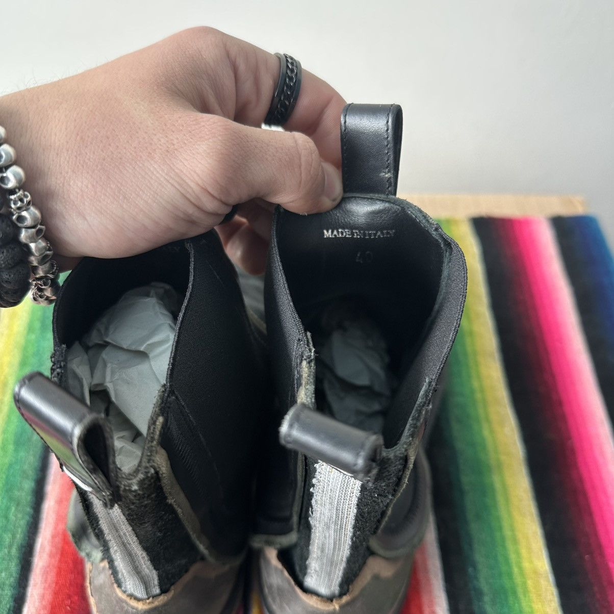 Maison Margiela MAISON MARGIELA CHELSEA BOOTS Size US 7 / EU 40 - 13 Thumbnail