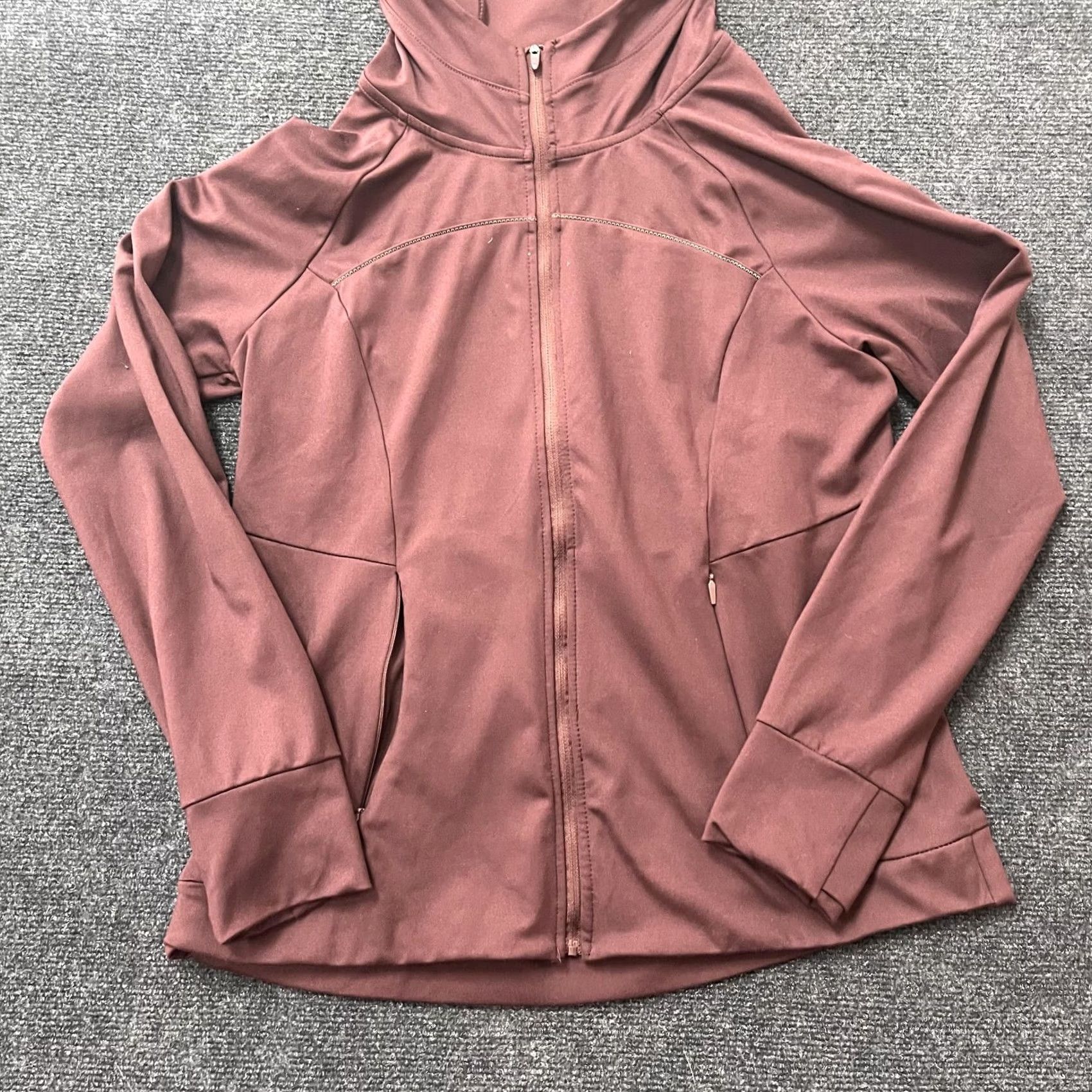 Spyder Spyder Active Jacket Womens Large Purple Hooded Softshell Full Zip Lightweight Size L / US 10 / IT 46 - 2 Thumbnail