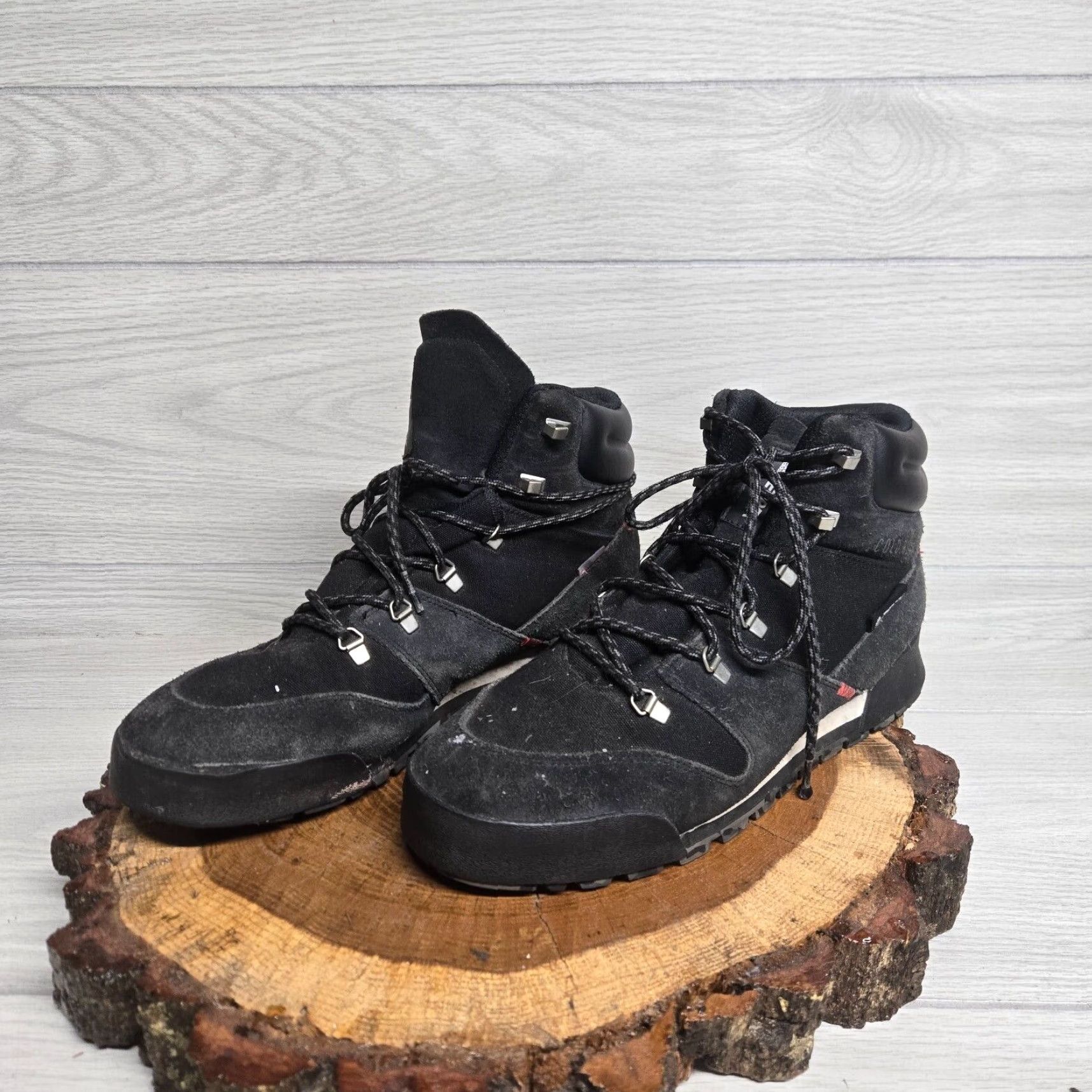 Adidas ADIDAS Terrex Snowpitch Black Red Hiking Boots Adult Mens 12 Mid-Calf Size US 12 / EU 45 - 2 Thumbnail