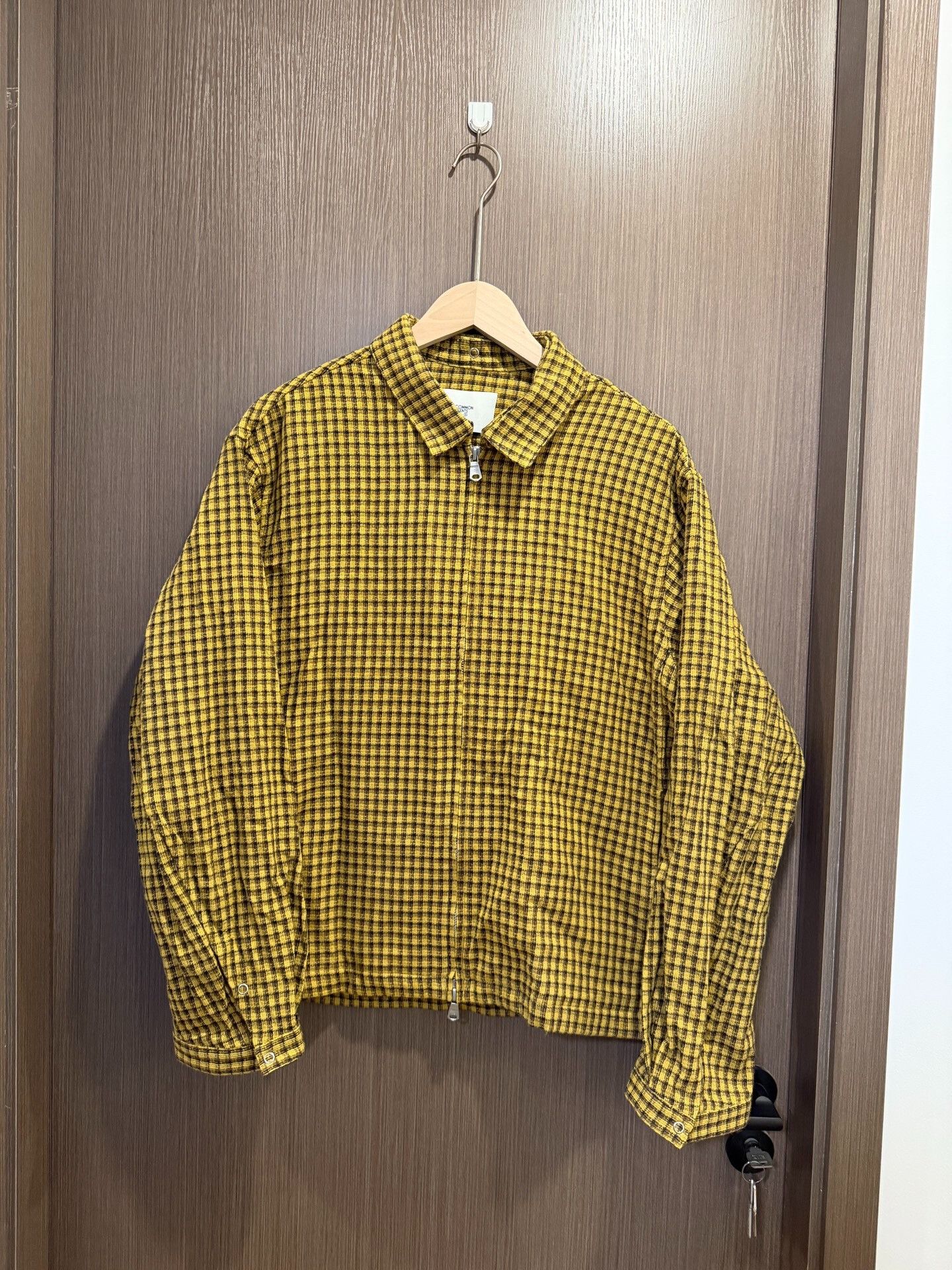 UES Japan COMMON SCENTS Cotton Check Zip Jacket Size US L / EU 52-54 / 3 - 1 Thumbnail