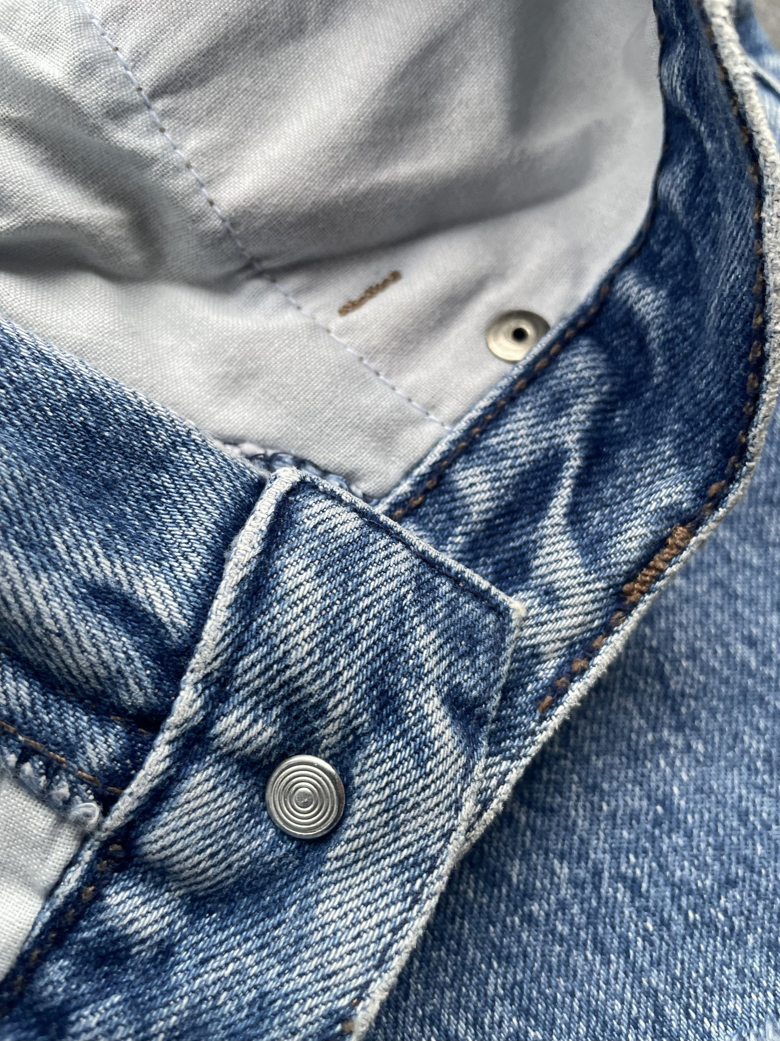 Levi's Vintage Levis 1993 901 Silvertab Stone Wash Denim Size 30" / US 8 / IT 44 - 7 Thumbnail