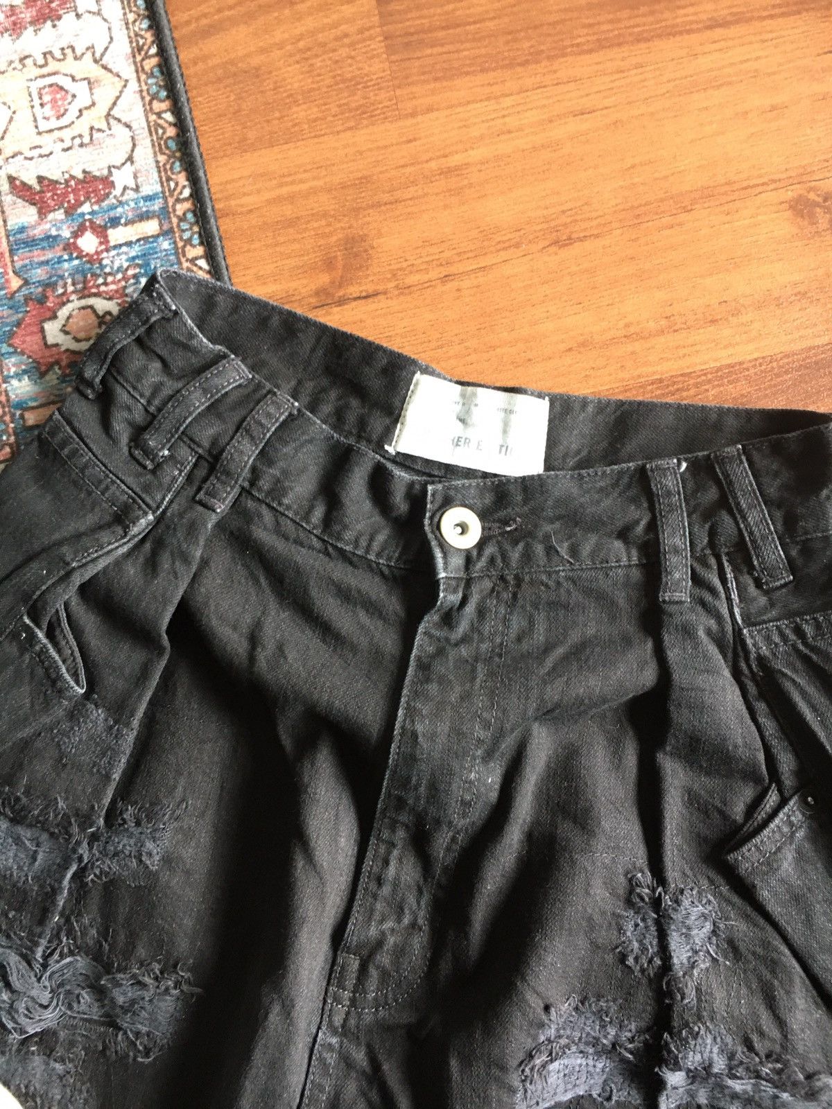20471120 × If Six Was Nine Another Edition Destroyed thrash baggy Pants Size US 28 / EU 44 - 5 Thumbnail