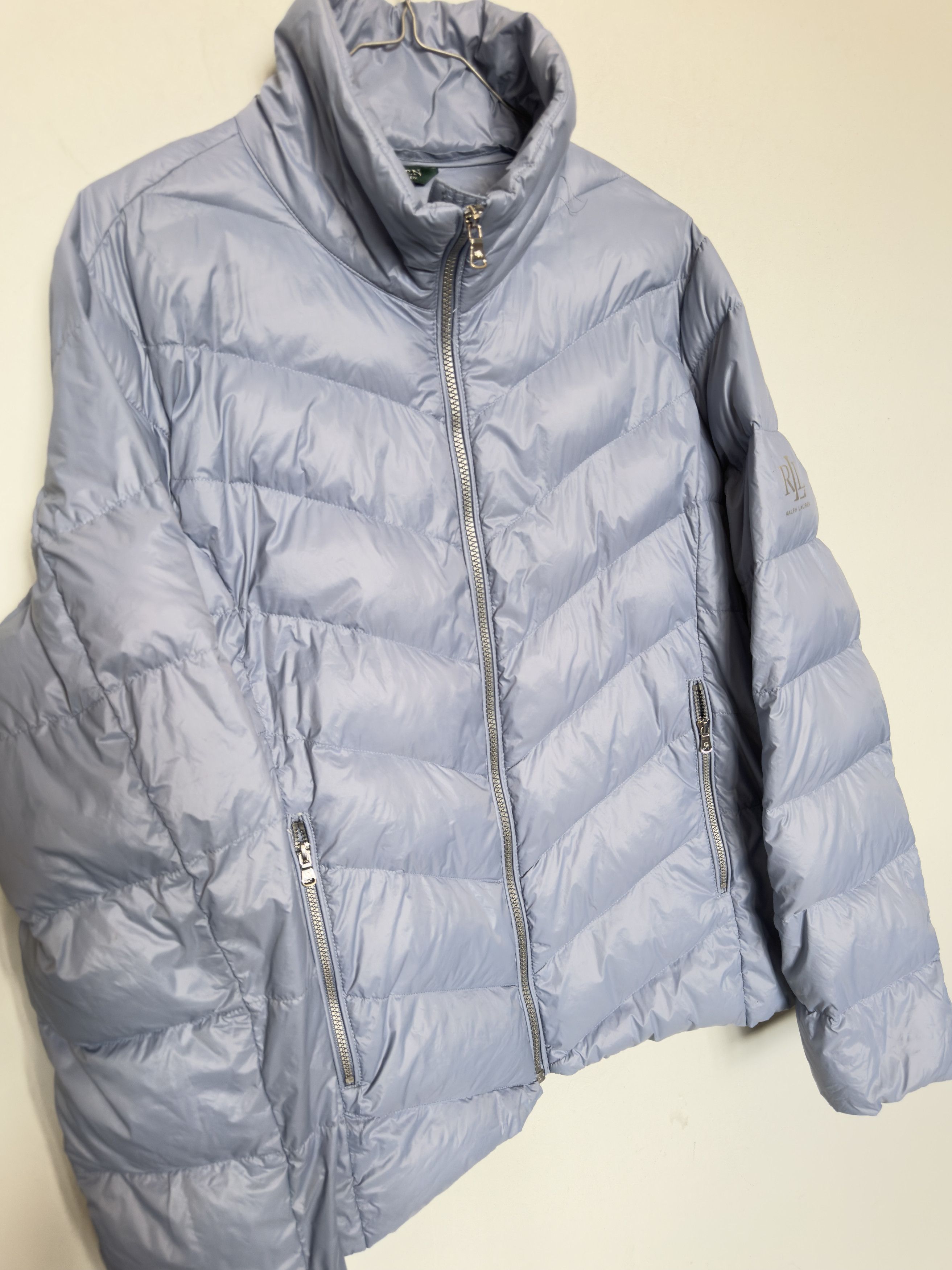 Ralph Lauren 🔥 light blue puffer jacket size xl polo RLL Ralph Lauren Size XL / US 12-14 / IT 48-50 - 4 Thumbnail