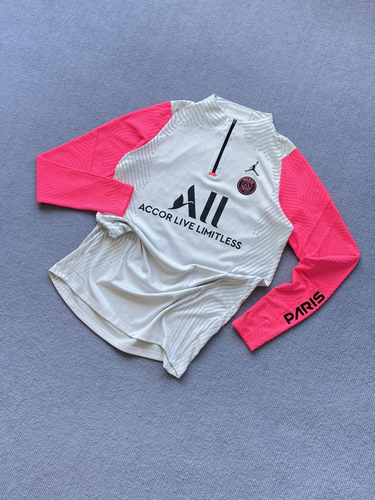 Jordan Brand Jordan 2021/22 PSG Quart-Zip Training Top✨ Size US L / EU 52-54 / 3 - 1 Thumbnail