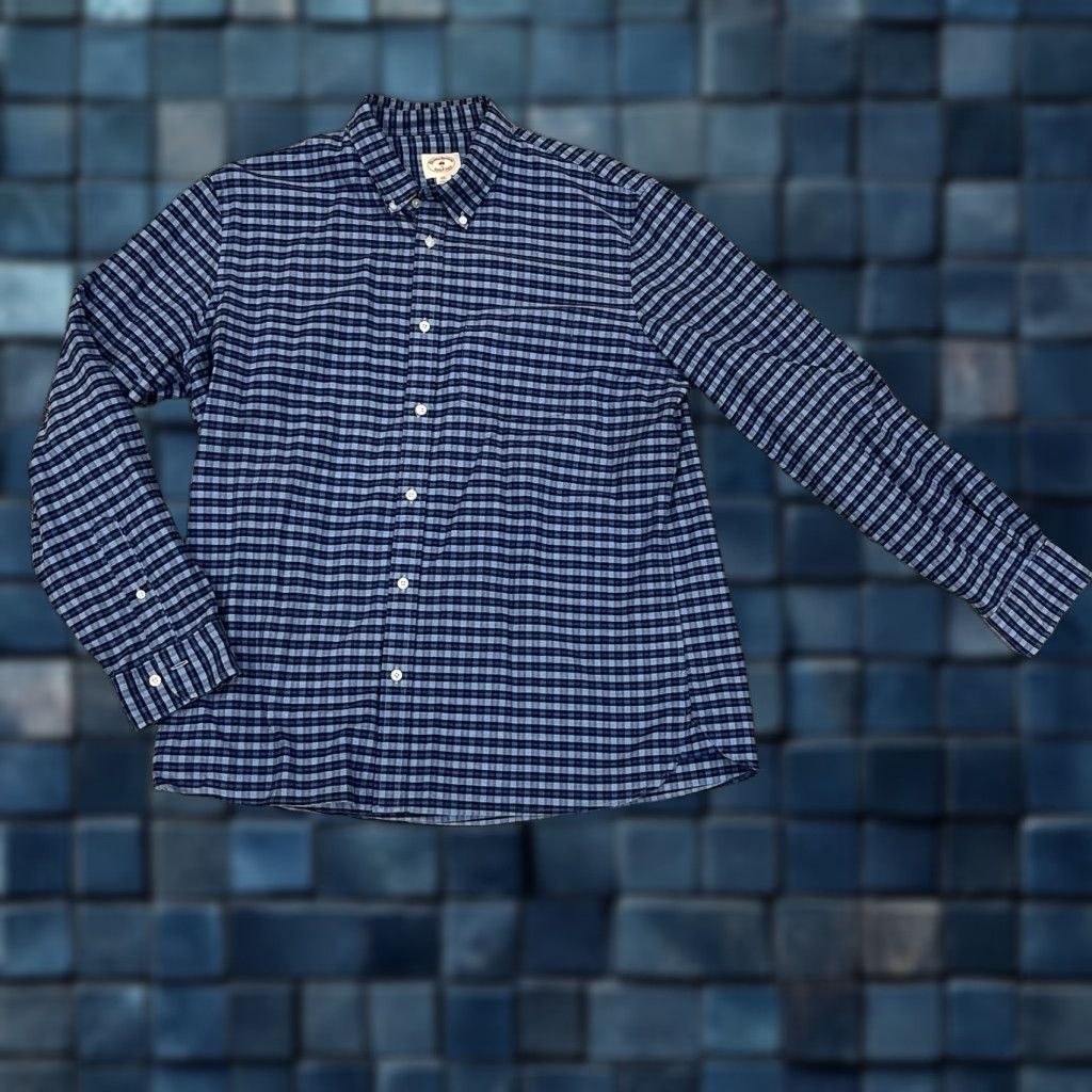 Brooks Brothers Brooks Brothers Red Fleece Button-Up Shirt Mens XXL Plaid Blue Shirt Size US XXL / EU 58 / 5 - 1 Thumbnail
