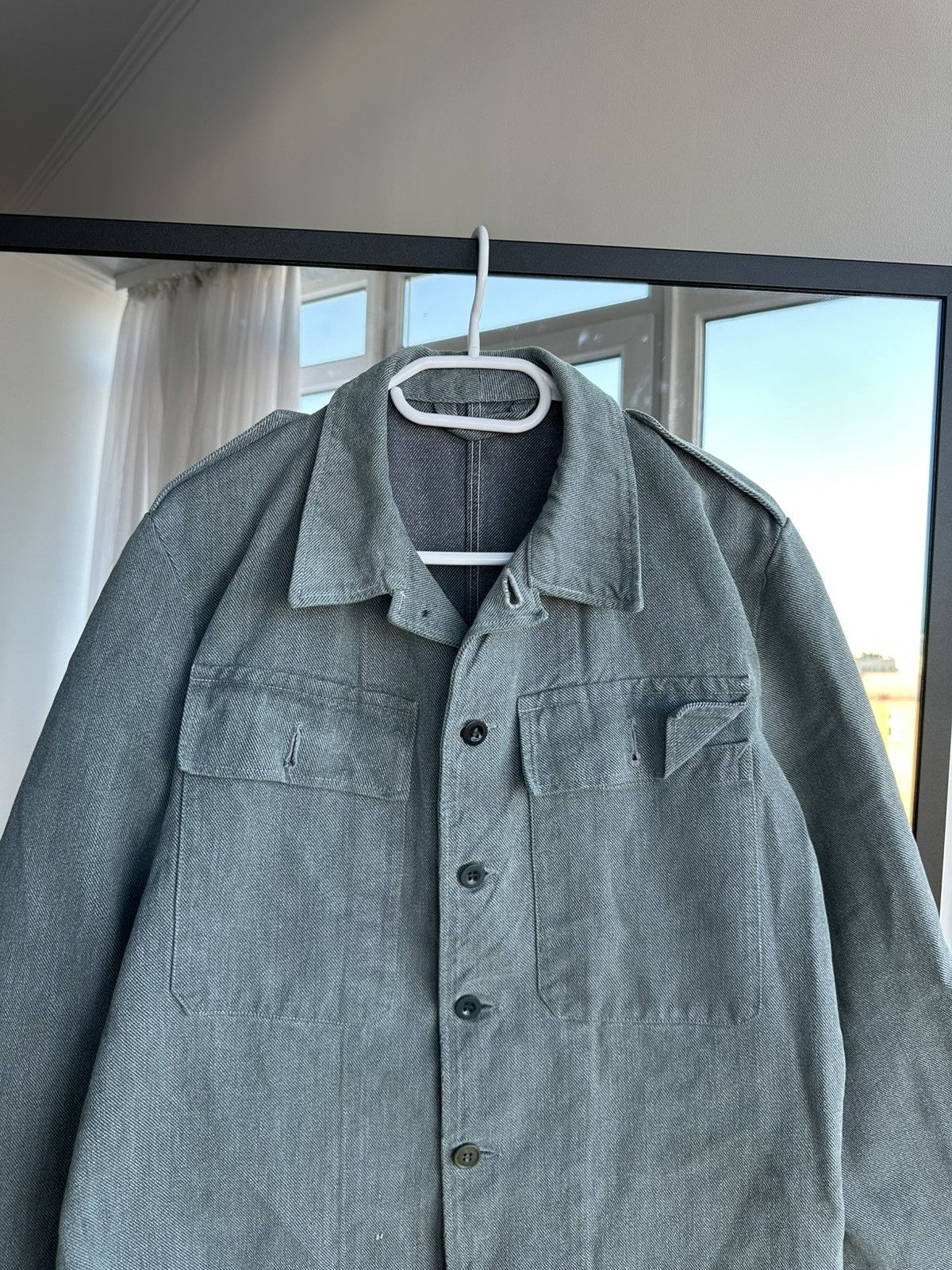 Other Vintage Swiss Army Military Jacket Twill Jacket 1950s/60s Size US L / EU 52-54 / 3 - 13 Thumbnail