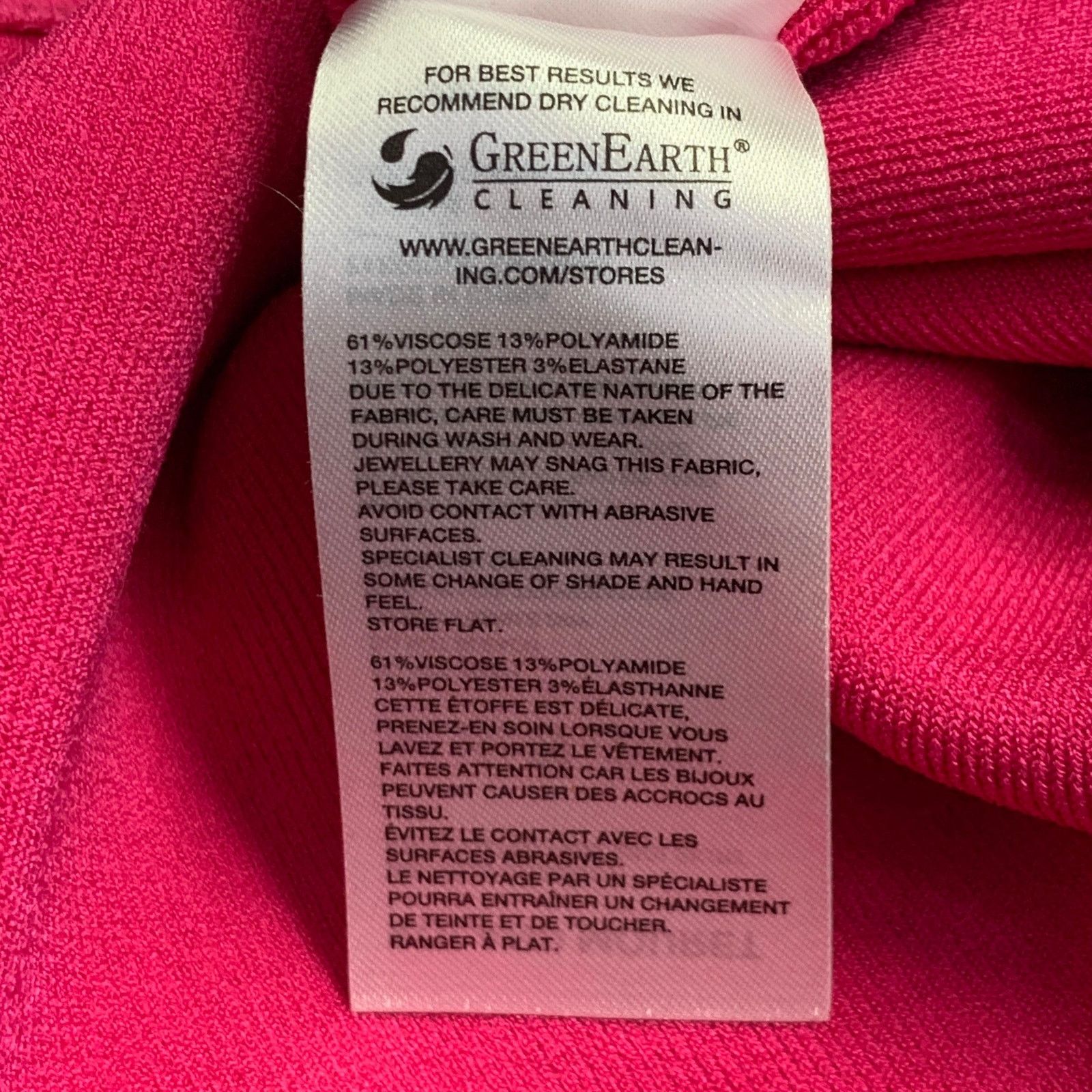 Roland Mouret ROLAND MOURET Size 6 Hot Pink Jersey Knit Fluted Midi Skirt Size 28" / US 6 / IT 42 - 5 Thumbnail