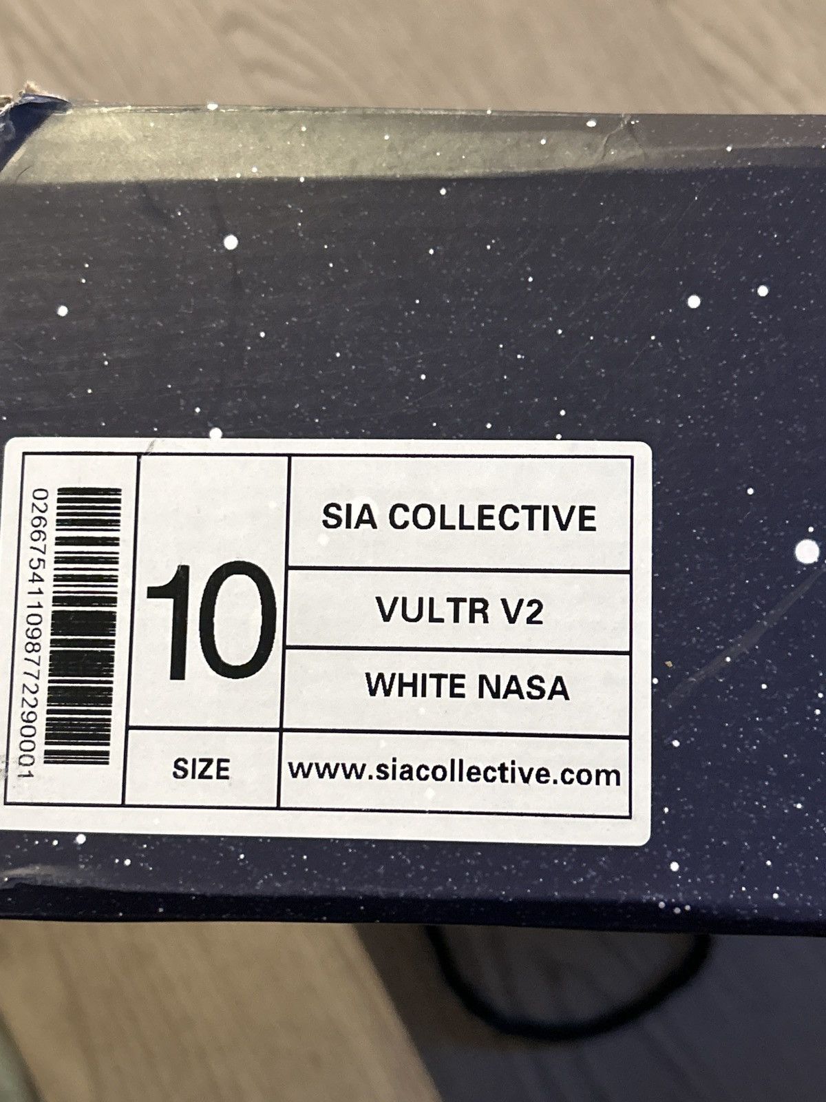 SIA COLLECTIVE Sia Collective Vultr V2 White NASA Size US 10 / EU 43 - 7 Thumbnail