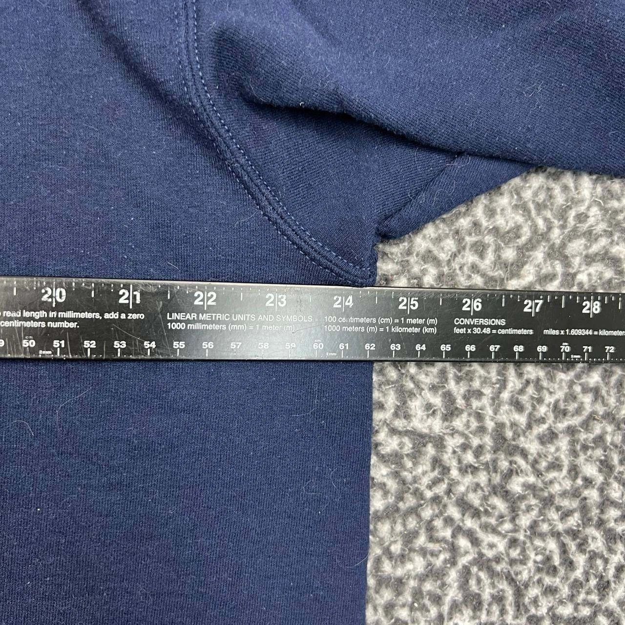 Jerzees Vintage Jerzees Nublend Sweatshirt Men XL Navy Long Sleeve Size US XL / EU 56 / 4 - 3 Thumbnail