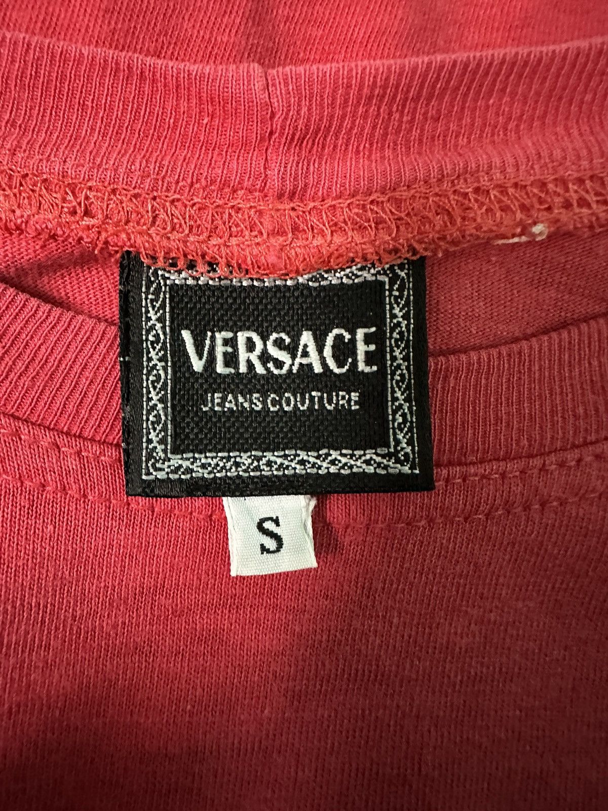 Versace Jeans Couture × Vintage VINTAGE VERSACE JEANS COUTURE EMBROIDERY MEDUSA TEE Size US M / EU 48-50 / 2 - 6 Thumbnail