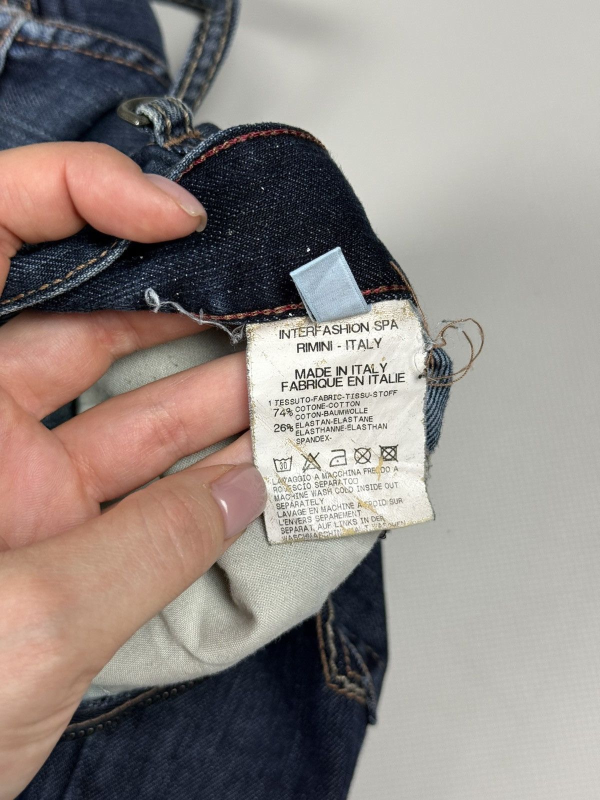 Marithe + Francois Girbaud Marithe Francois Girbaud Vintage Avant-Garde Denim Jeans Size US 32 / EU 48 - 14 Thumbnail