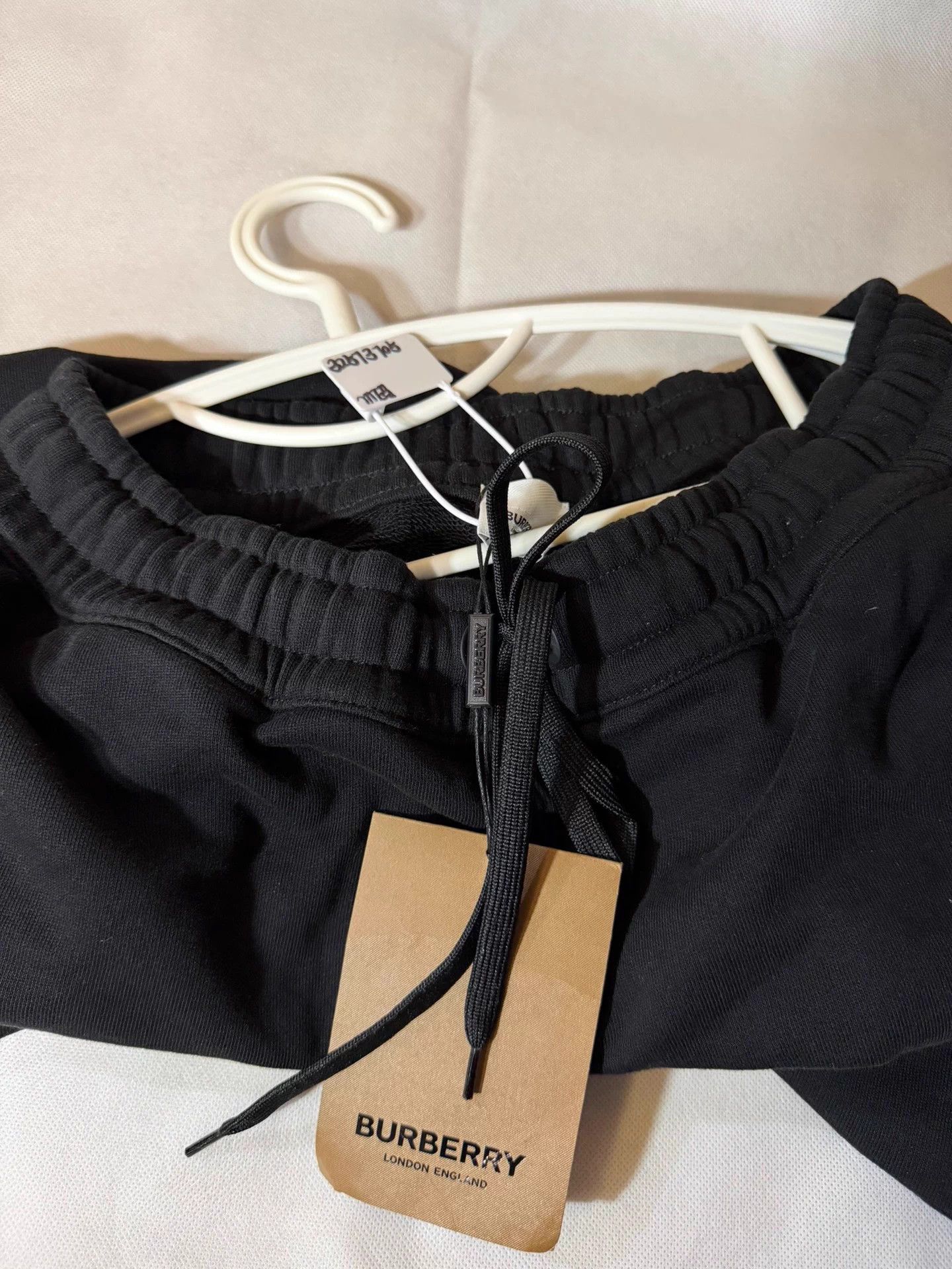Burberry BURBERRY Black Logo Print Sweatpants M Size US 32 / EU 48 - 3 Thumbnail