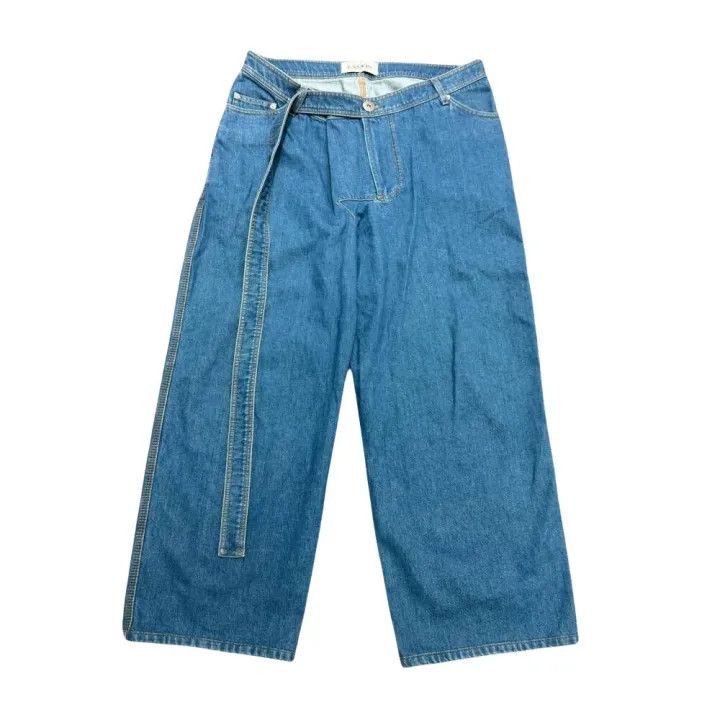Lanvin Lanvin Casual Adjustable Waist Denim Pants -2507 Size US 38 / EU 54 - 1 Thumbnail