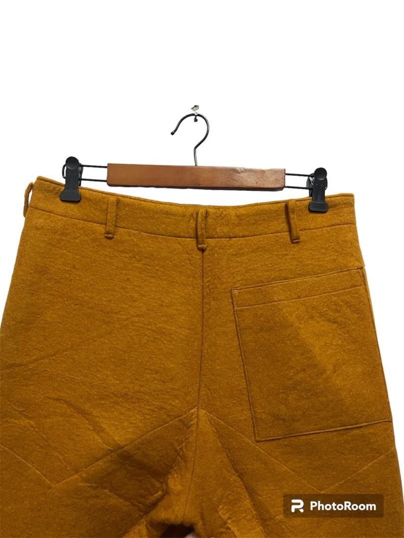 Yohji Yamamoto Yohji Yamamoto Signature Tag Wool Pants Size US 33 - 13 Thumbnail