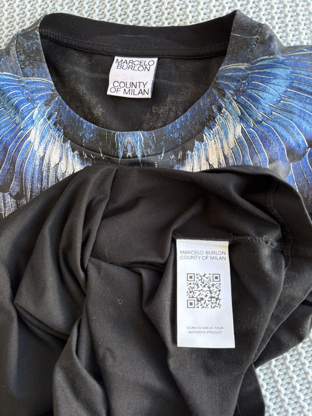 Marcelo Burlon Marcelo Burlon Wing T-Shirt Size US L / EU 52-54 / 3 - 4 Thumbnail