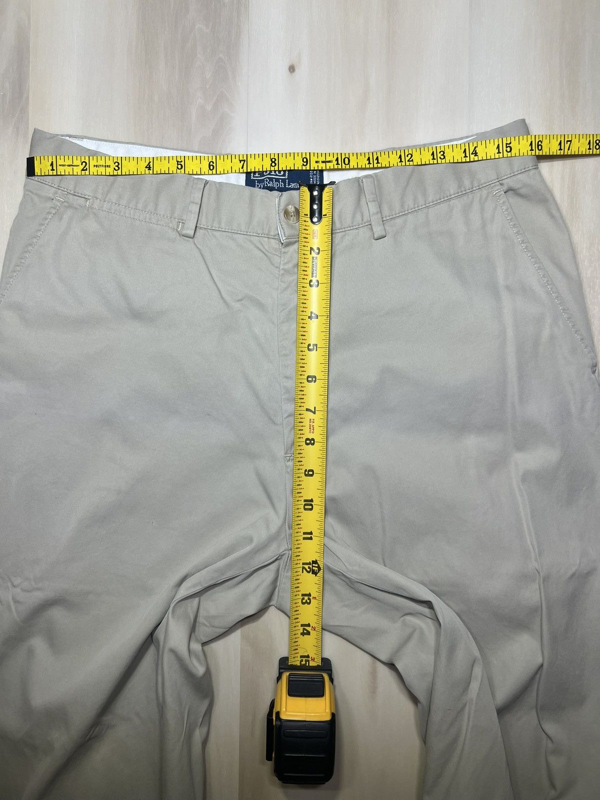 Polo Ralph Lauren Polo Ralph Lauren Pants Mens 32x32 Khaki Chino Flat Front Size US 32 / EU 48 - 4 Thumbnail