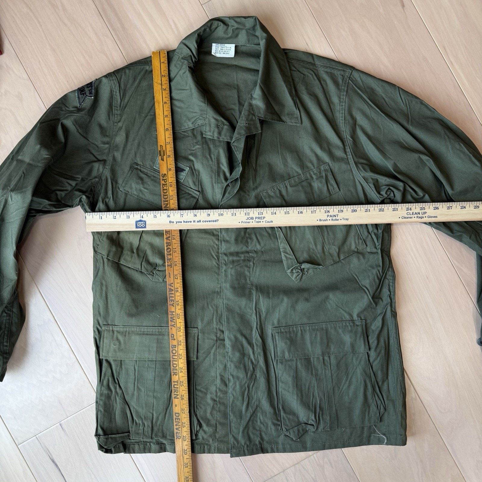 Other Vintage Vietnam Jungle Jacket Large Green OG 107 Hot Weather Size US L / EU 52-54 / 3 - 3 Thumbnail