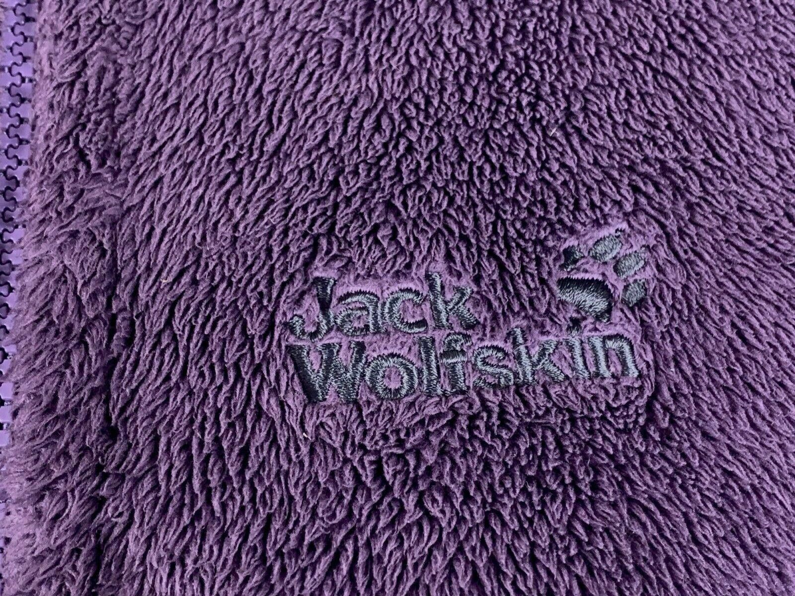 Jack Wolfskin Ladies Jack Wolfskin Outdoor Purple Zip Pile Sweater Size S Size S / US 4 / IT 40 - 6 Thumbnail