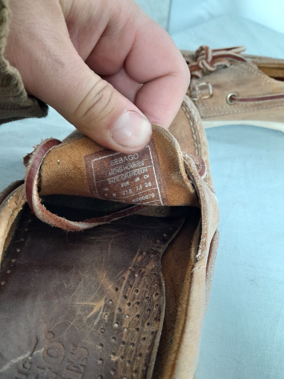 Sebago Sebago Classic Dan Brown Grained Leather Penny Loafers Size US 8 / EU 41 - 9 Thumbnail