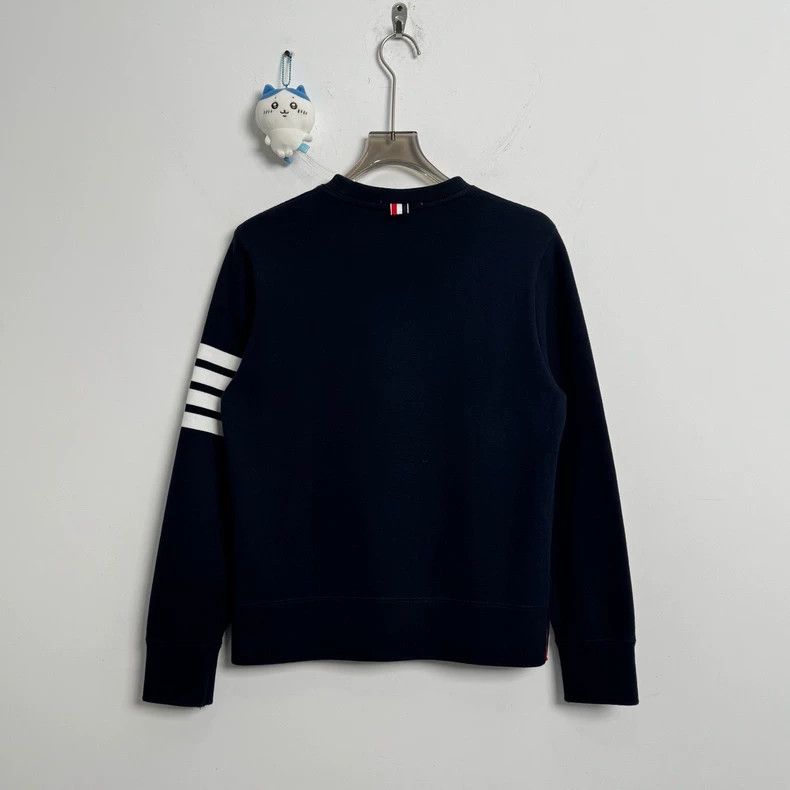 Thom Browne Thom Browne Blue and green hoodie Size US L / EU 52-54 / 3 - 4 Thumbnail