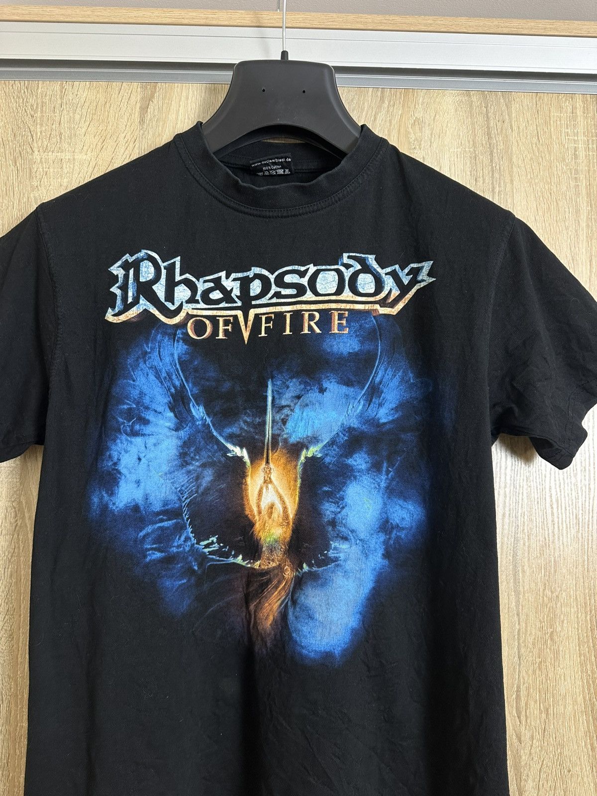 Band Tees 🔥 Rhapsody Of Fire Frozen Tears of Angels Band T Shirt Metal Size US M / EU 48-50 / 2 - 2 Thumbnail