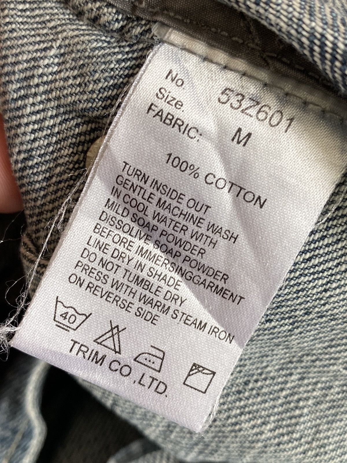 Vintage Vtg Style Mart Denim Jacket Zip Up Flared Size US M / EU 48-50 / 2 - 10 Thumbnail
