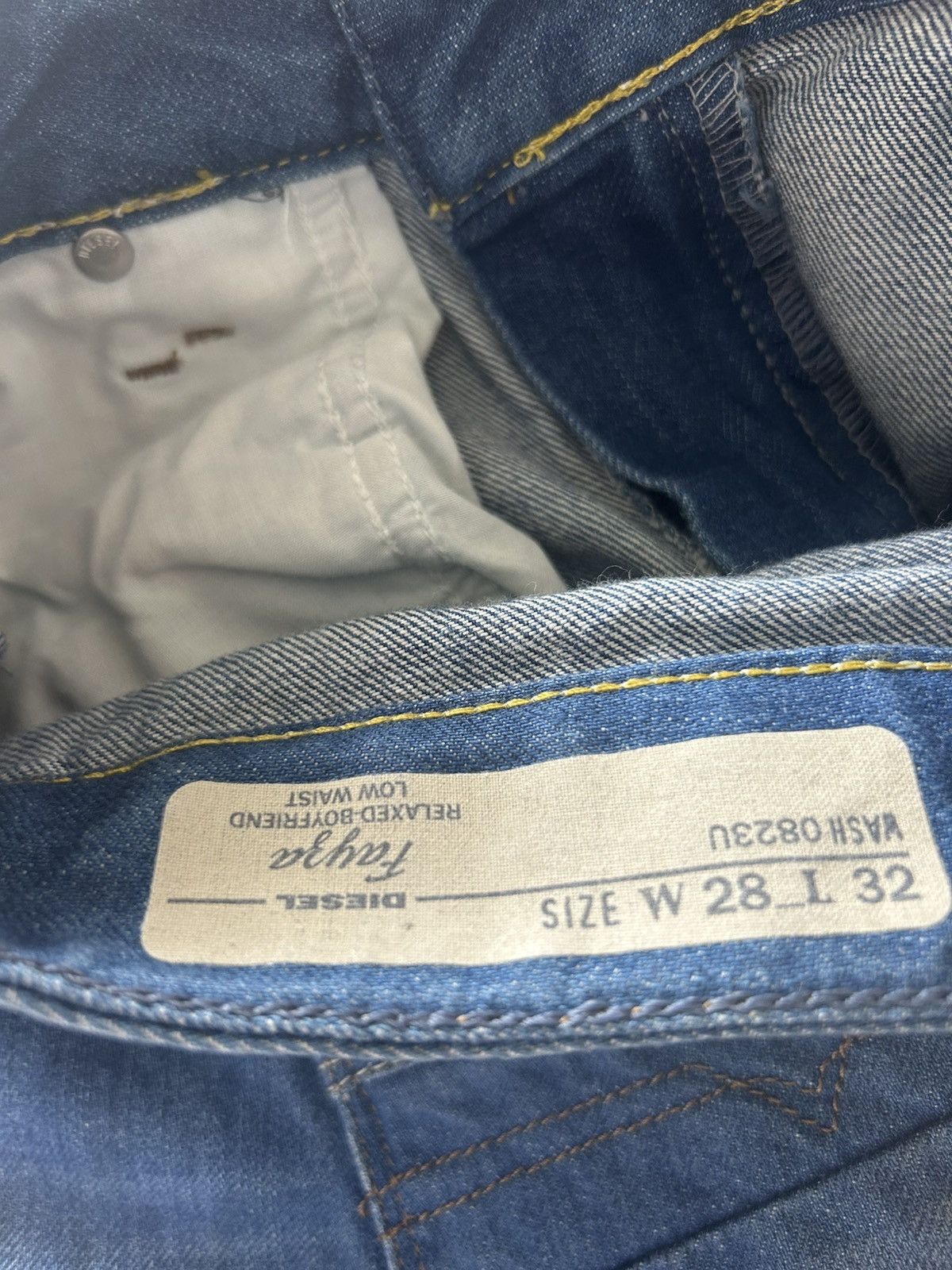 Diesel Diesel relaxed boyfriend low waist Size 28" / US 6 / IT 42 - 6 Thumbnail