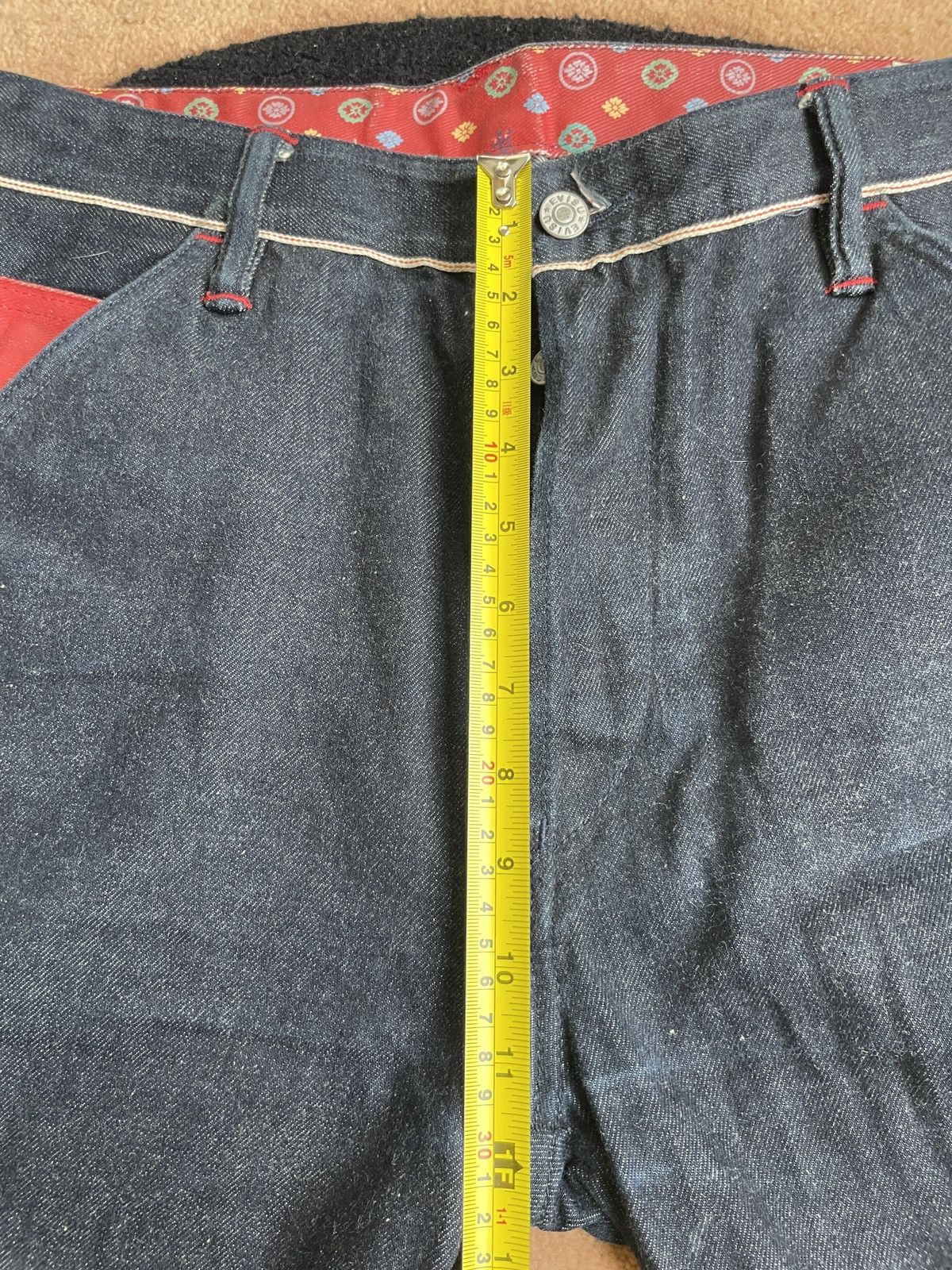 Evisu × Japanese Brand × Vintage evisu multi- pocket style denim jeans size：36 Size US 36 / EU 52 - 11 Thumbnail