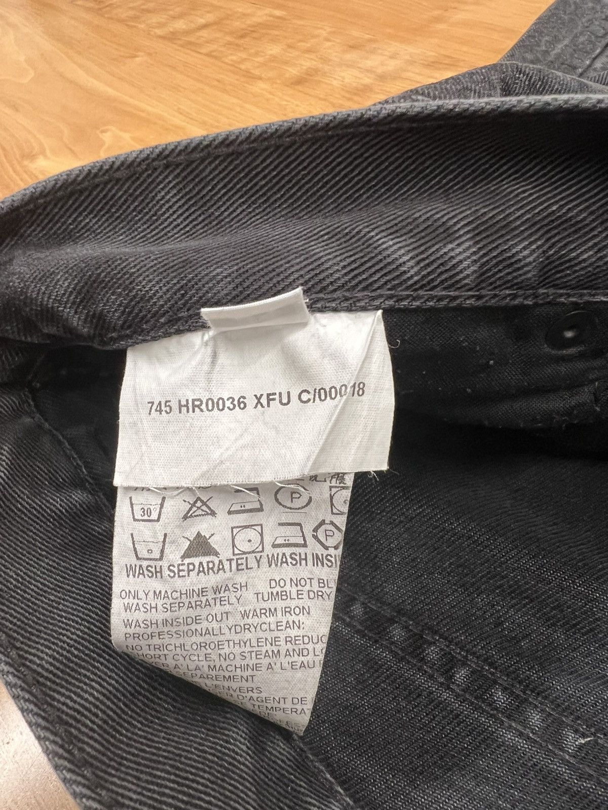 Helmut Lang 2005 Helmut Lang Bubble Wrap Jeans Size US 34 / EU 50 - 8 Thumbnail