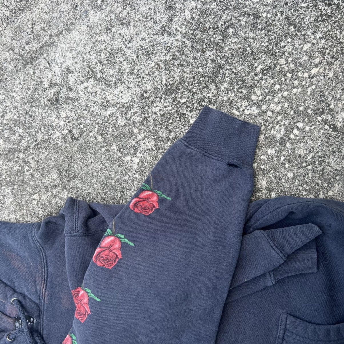 Obey “OBEY” DISTRESS ROSE PRINT HOODIE Size US M / EU 48-50 / 2 - 14 Thumbnail