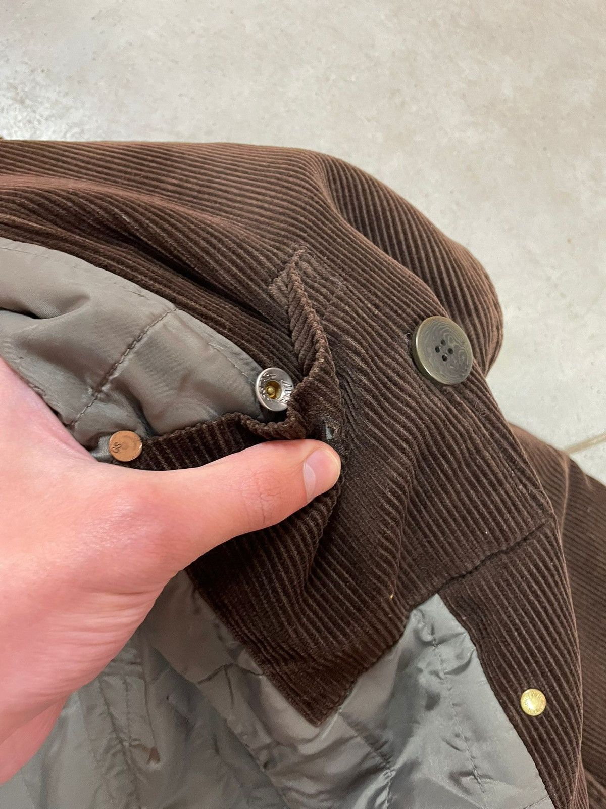 G-Star Rare Vintage G Star Corduroy P-Coat Jacket Size US XL / EU 56 / 4 - 10 Thumbnail