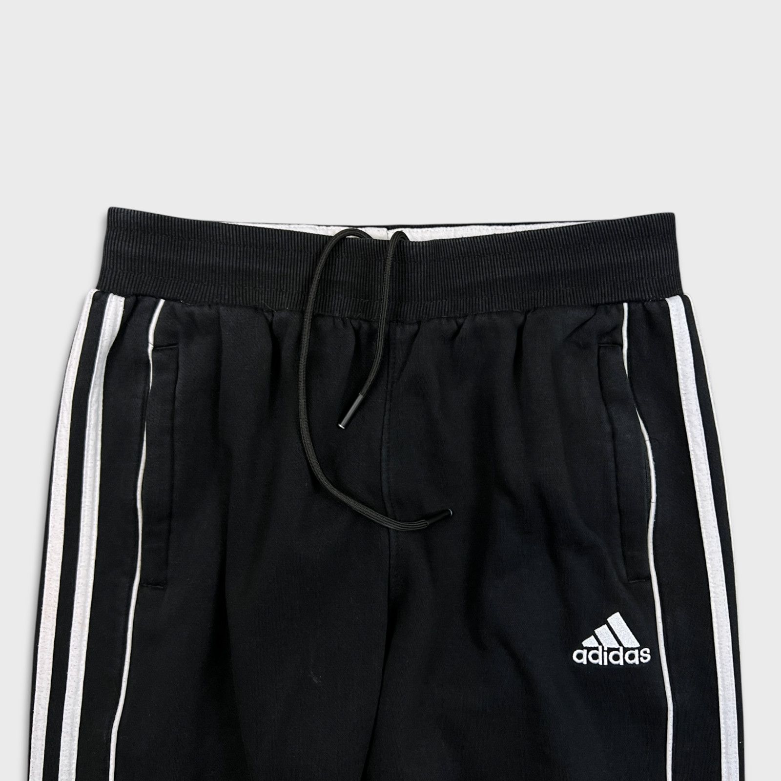 Adidas × Vintage Adidas Sweatpants Essentials Stripes Athletic Fleece Jogger Size US 29 - 2 Thumbnail
