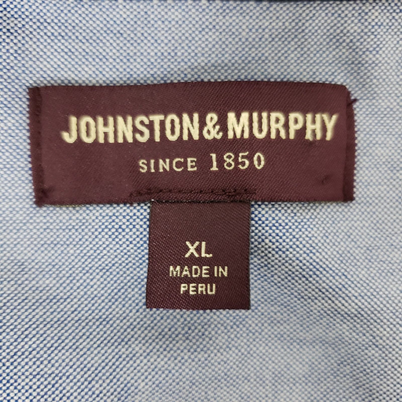 Johnston & Murphy Johnston & Murphy Polo Shirt Pima Cotton Striped XL Size US XL / EU 56 / 4 - 12 Thumbnail