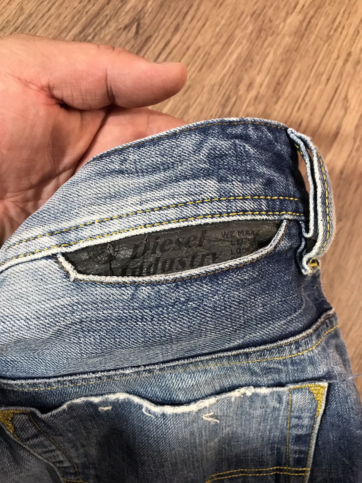 Diesel × Vintage Vintage Diesel Safado distressed denim pants jeans Size US 31 - 13 Thumbnail