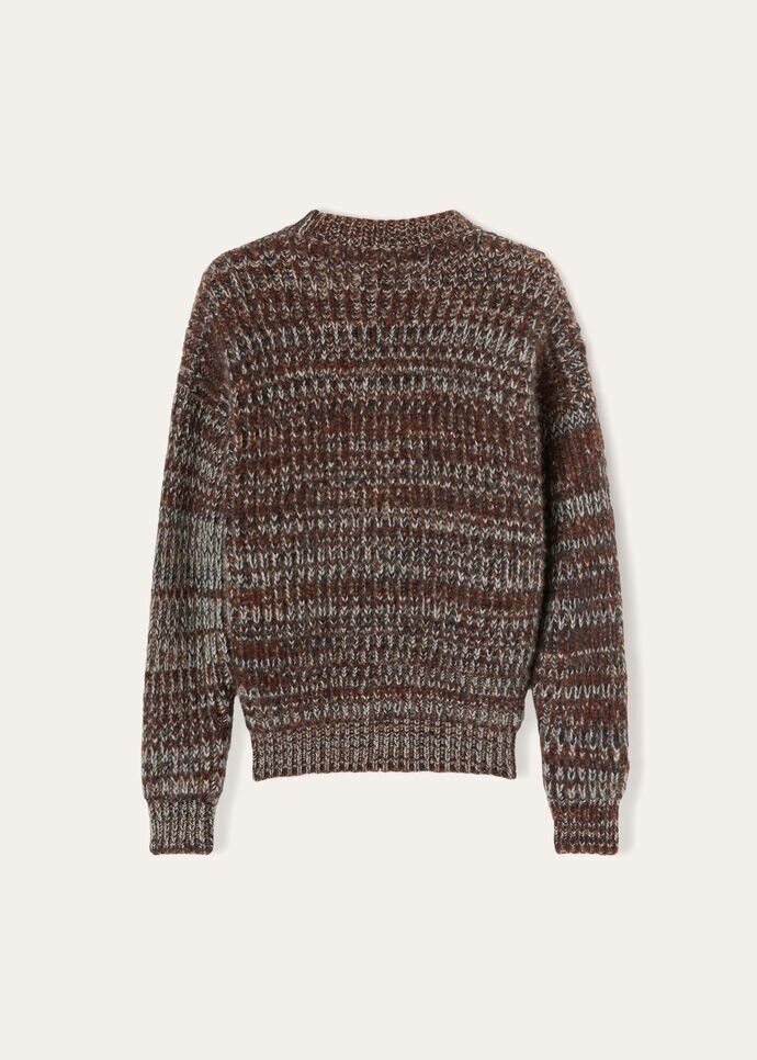 Loro Piana o1w1db10724 Glyde Crew Neck Cashmere Sweater in Multicolor Size US M / EU 48-50 / 2 - 2 Thumbnail