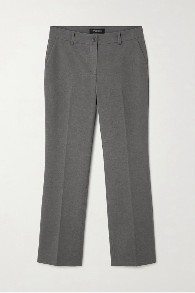 Talbots Women's Talbots Gray Dress Pants Size 10 Size 32" / US 10 / IT 46 - 1 Thumbnail