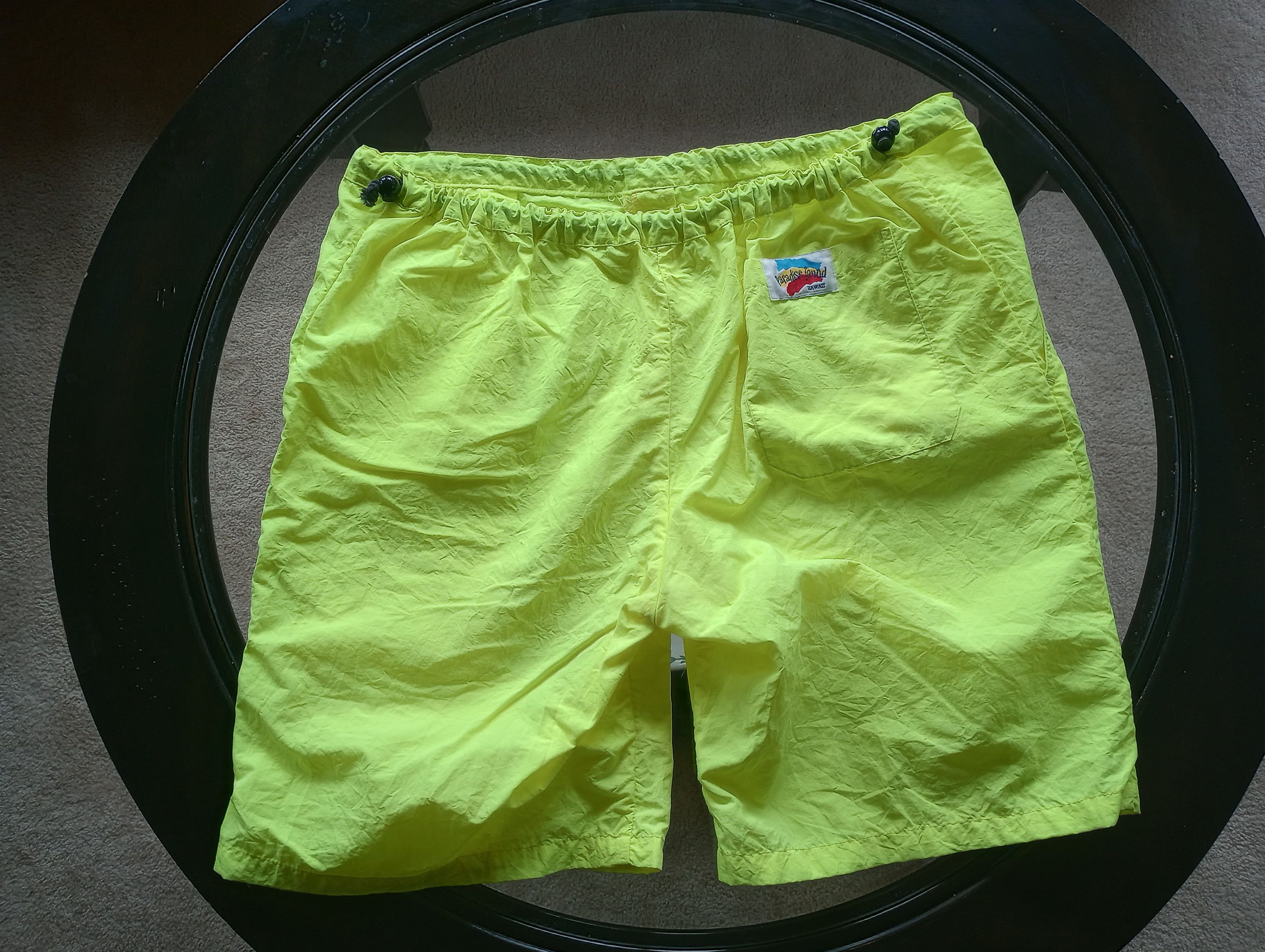 Other Vintage Neon Hawaiian Beach Shorts Size US 32 / EU 48 - 1 Thumbnail