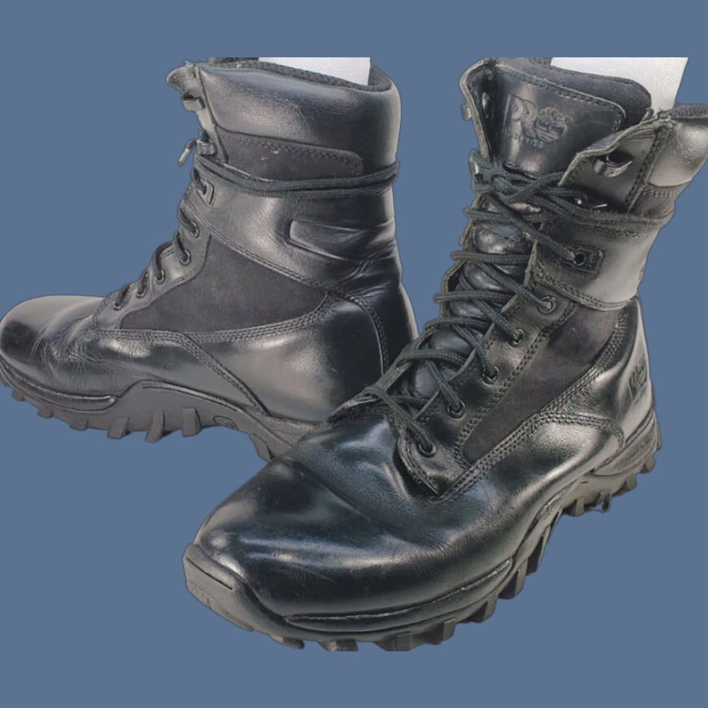 Timberland Timberland PRO 8" Valor Waterproof Military Boot Boots Mens 10.5W Black 91629 Size US 11 / EU 44 - 1 Thumbnail