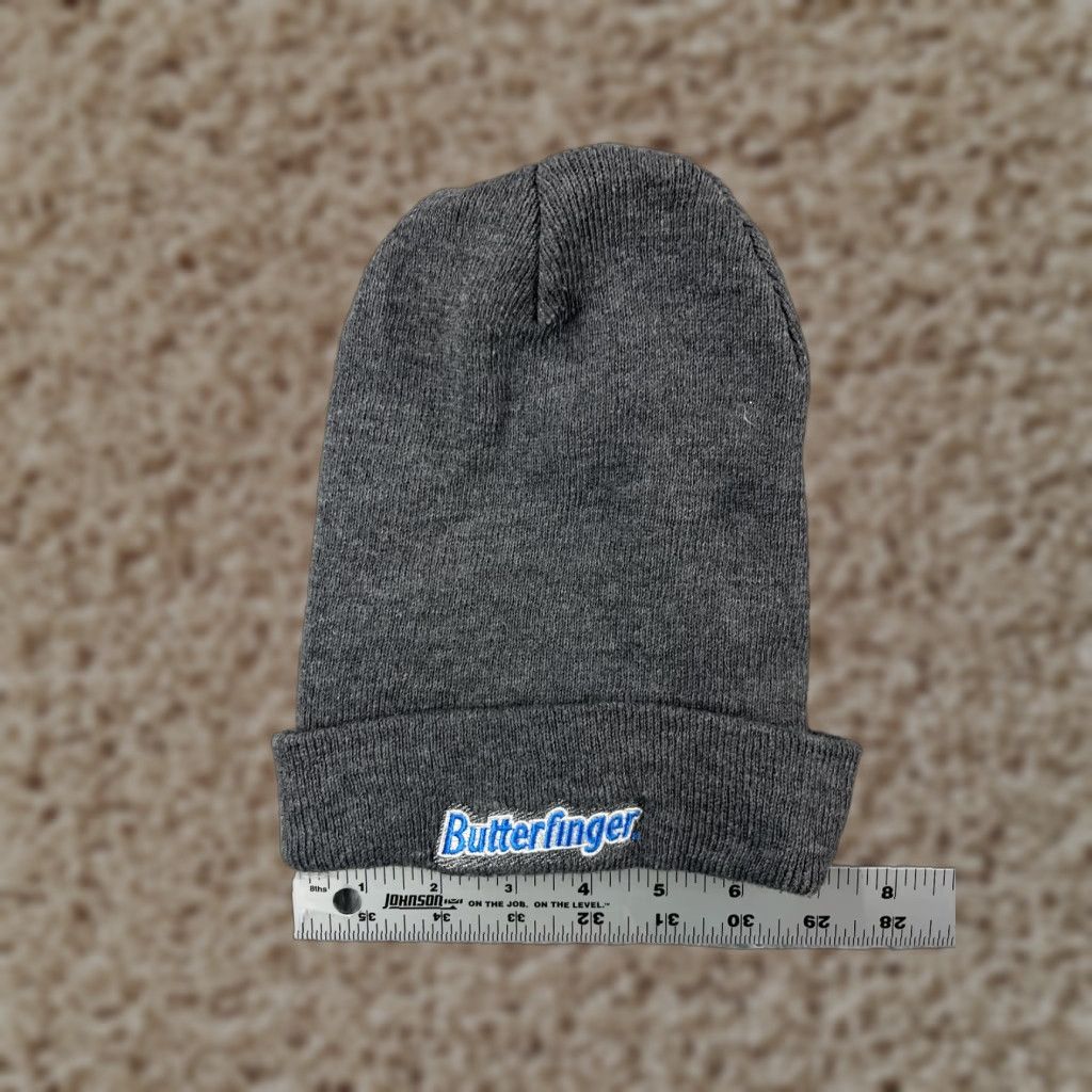 Port & Company Butterfinger Beanie Toque Adult One Size Gray Knit Port & Company Beanie Mens Knit Hat Size ONE SIZE - 1 Thumbnail