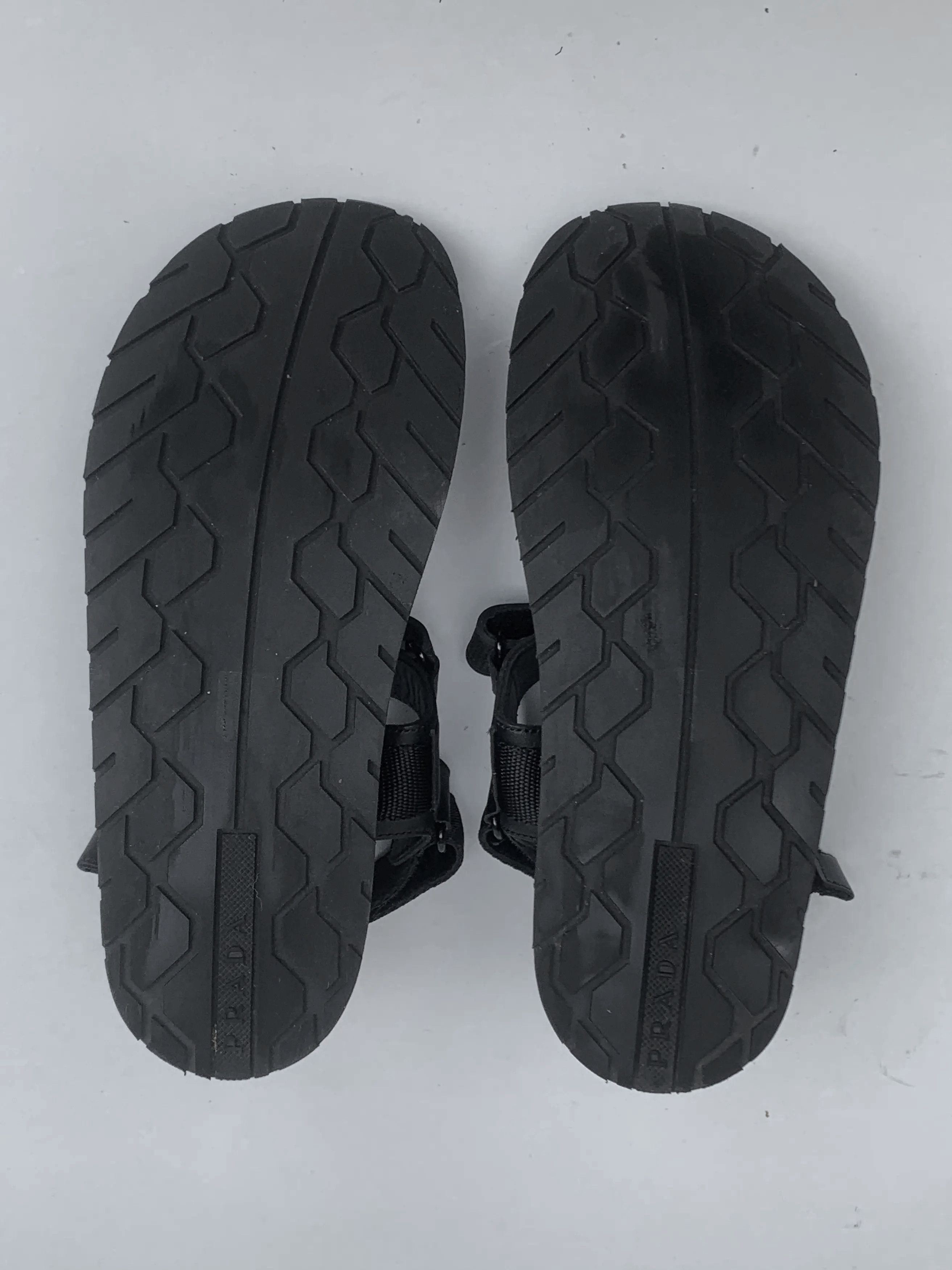 Prada PRADA Black Sandals 4X3107 Size US 8 / EU 41 - 15 Thumbnail