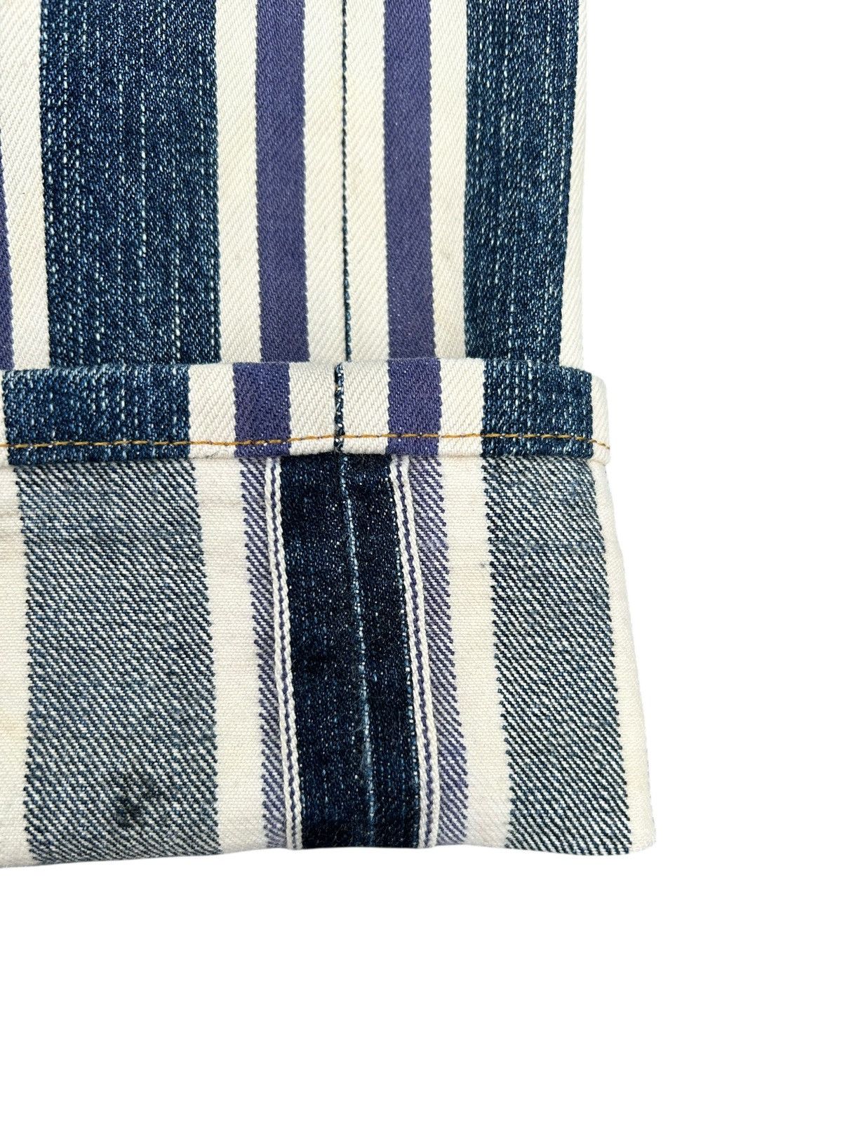 Kapital Vintage Edwin 505 Selvedge Stripe Japanese Denim Jeans Size US 32 / EU 48 - 3 Thumbnail