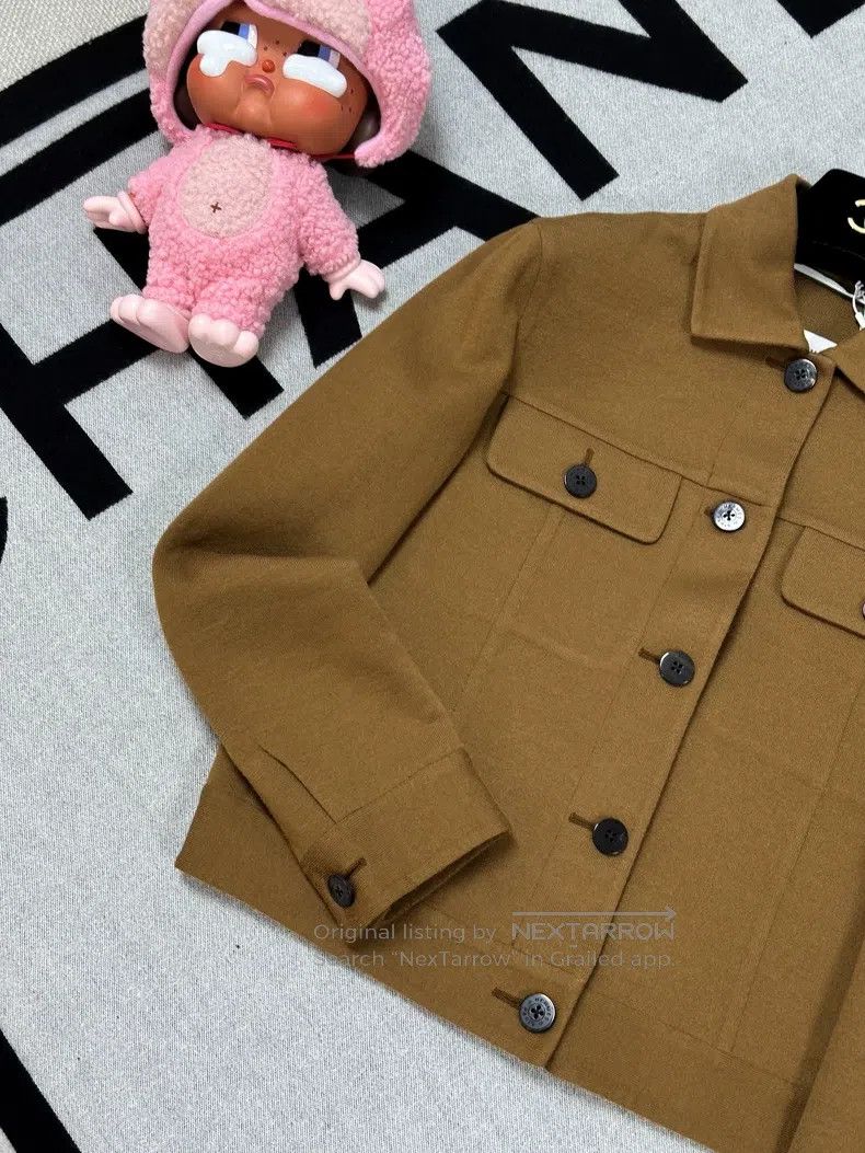 Hermes Hermes Brown Reversible Long Sleeve Jacket Size XXS / US 00 / IT 34 - 5 Thumbnail