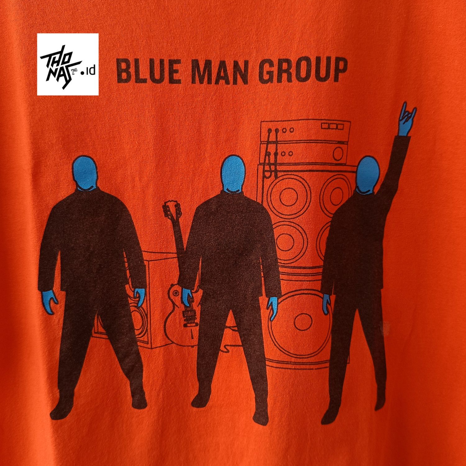 Y2K Blue Man Group The Complex Rock Tour T-shirt