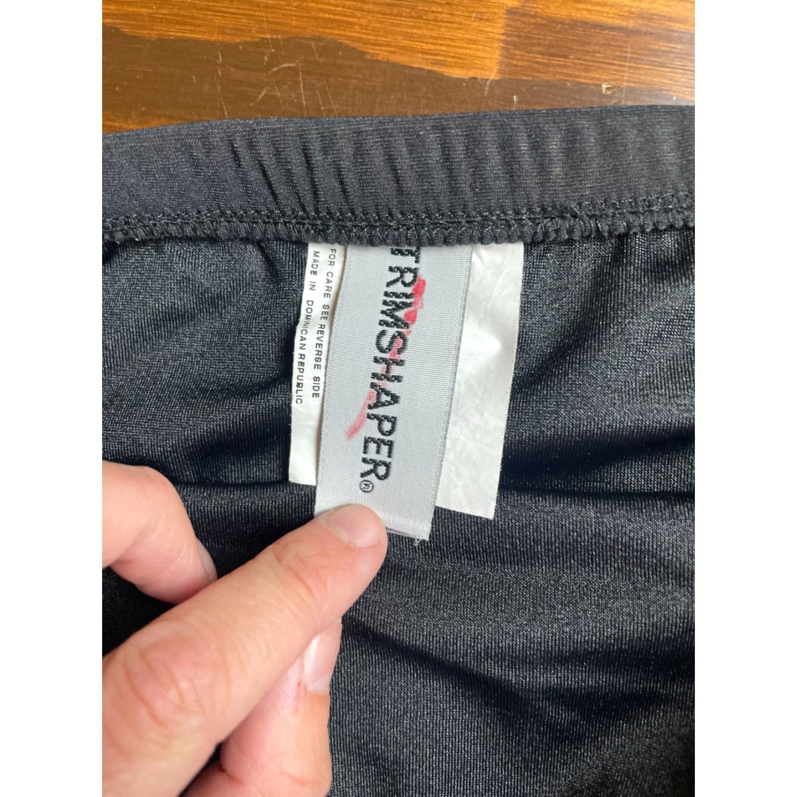 Swims VINTAGE Trimshaper Skirt Women Size 14 Black Swim Skirt Bottom Womens 14 Black Swim Skirt Size 36" / US 14 / IT 50 - 7 Thumbnail