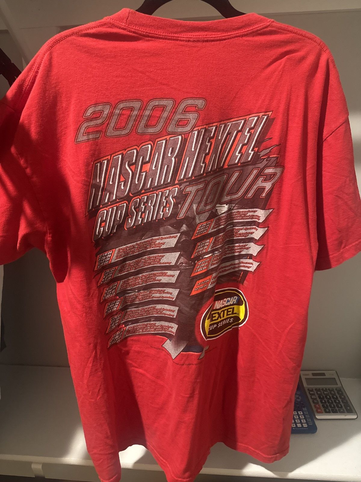 NASCAR Red 2006 NASCAR Nextel Cup Series Size US L / EU 52-54 / 3 - 2 Thumbnail